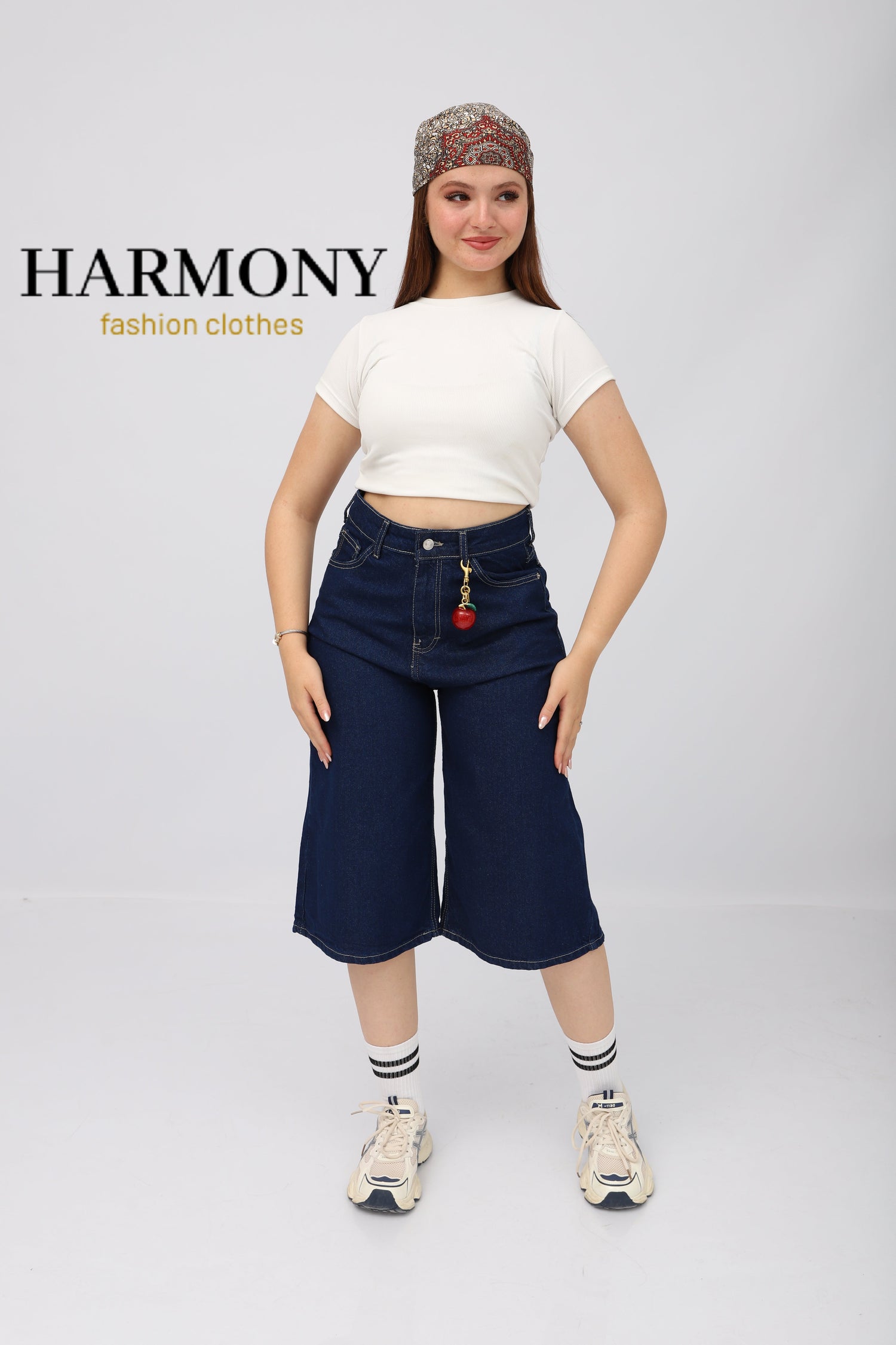Baggy jorts - HARMONY fashion clothes