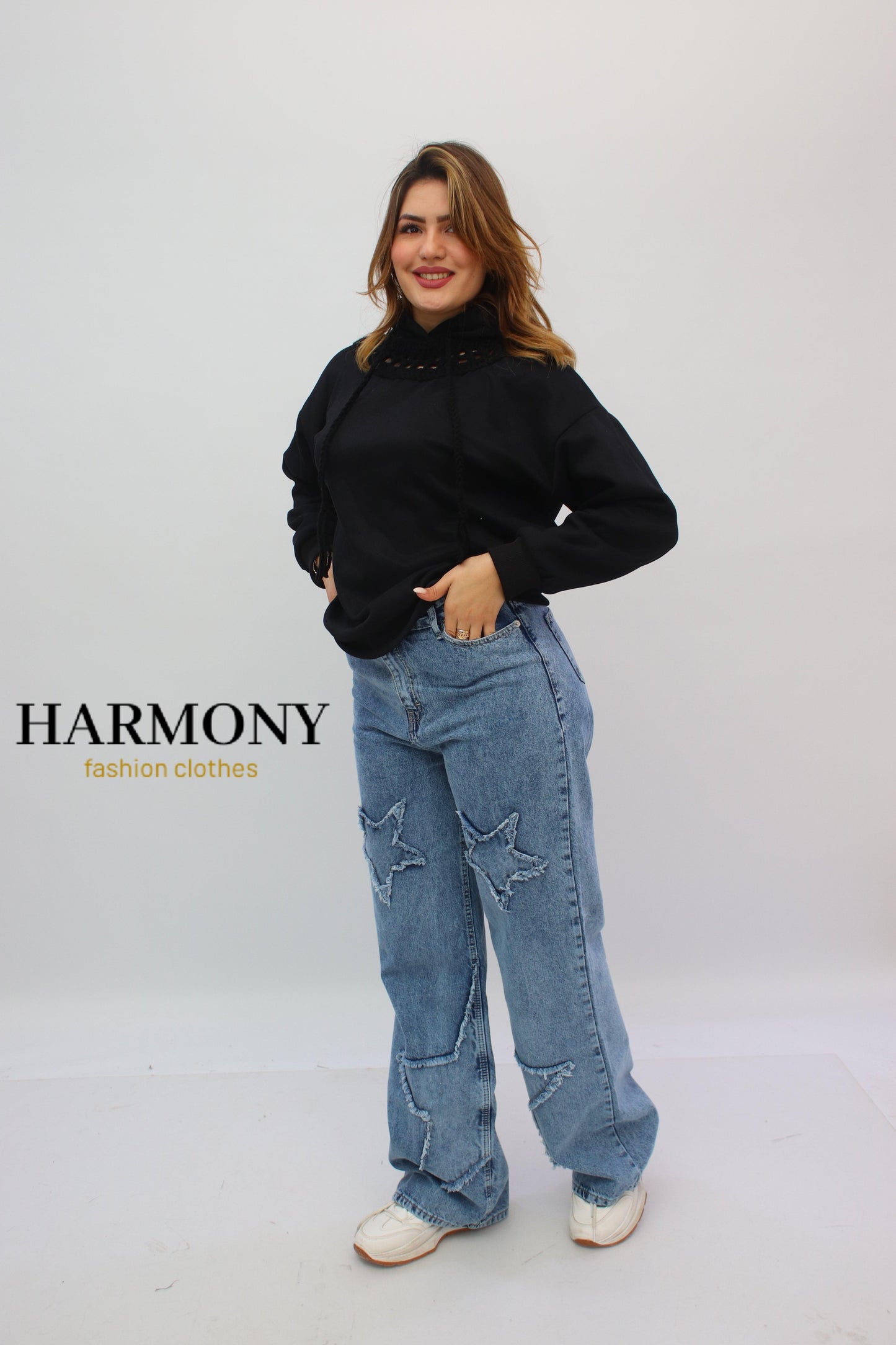 Baggy stars (code 1) - HARMONY fashion clothes