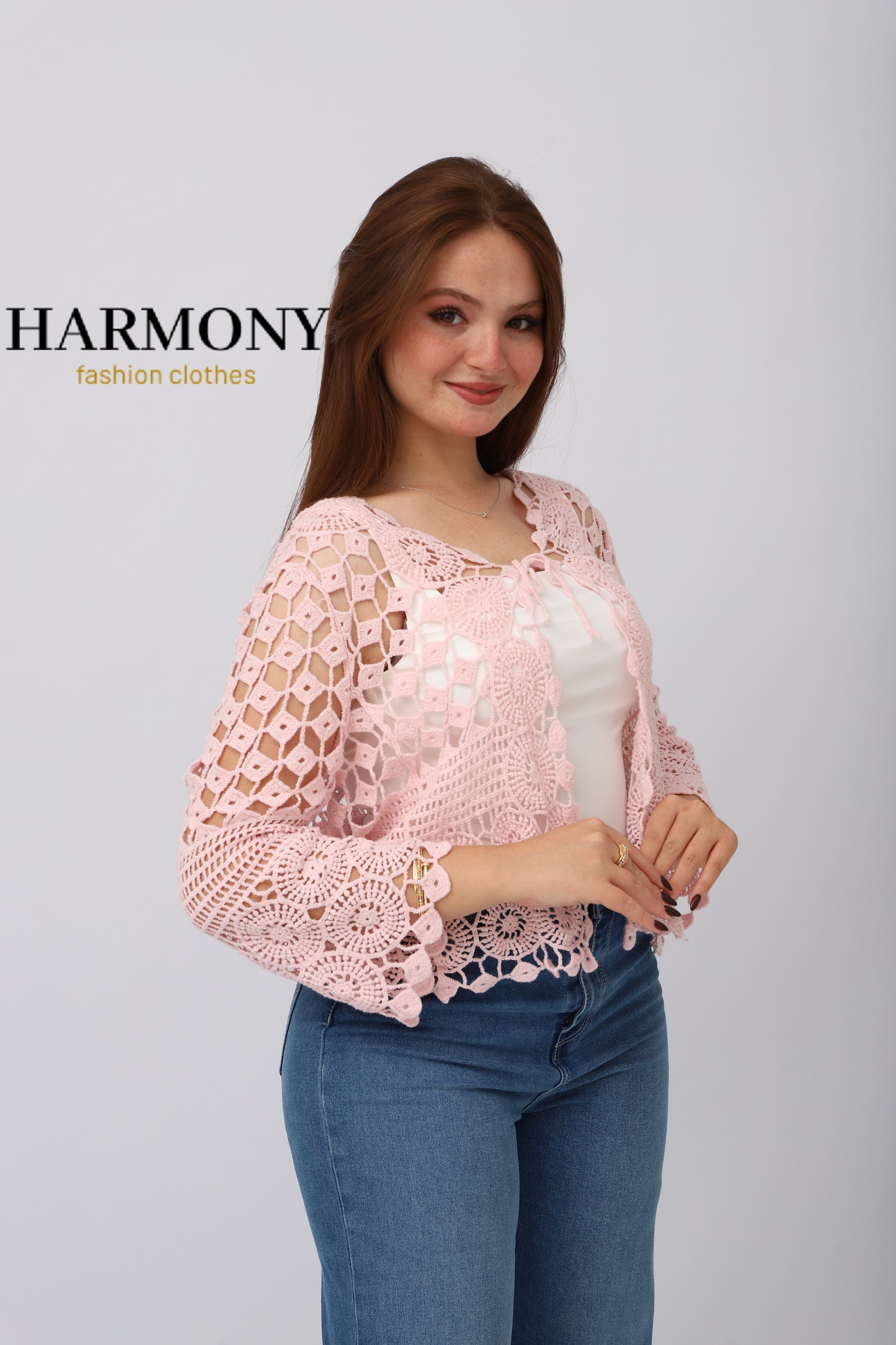 Cardigan Dentelle Crochet