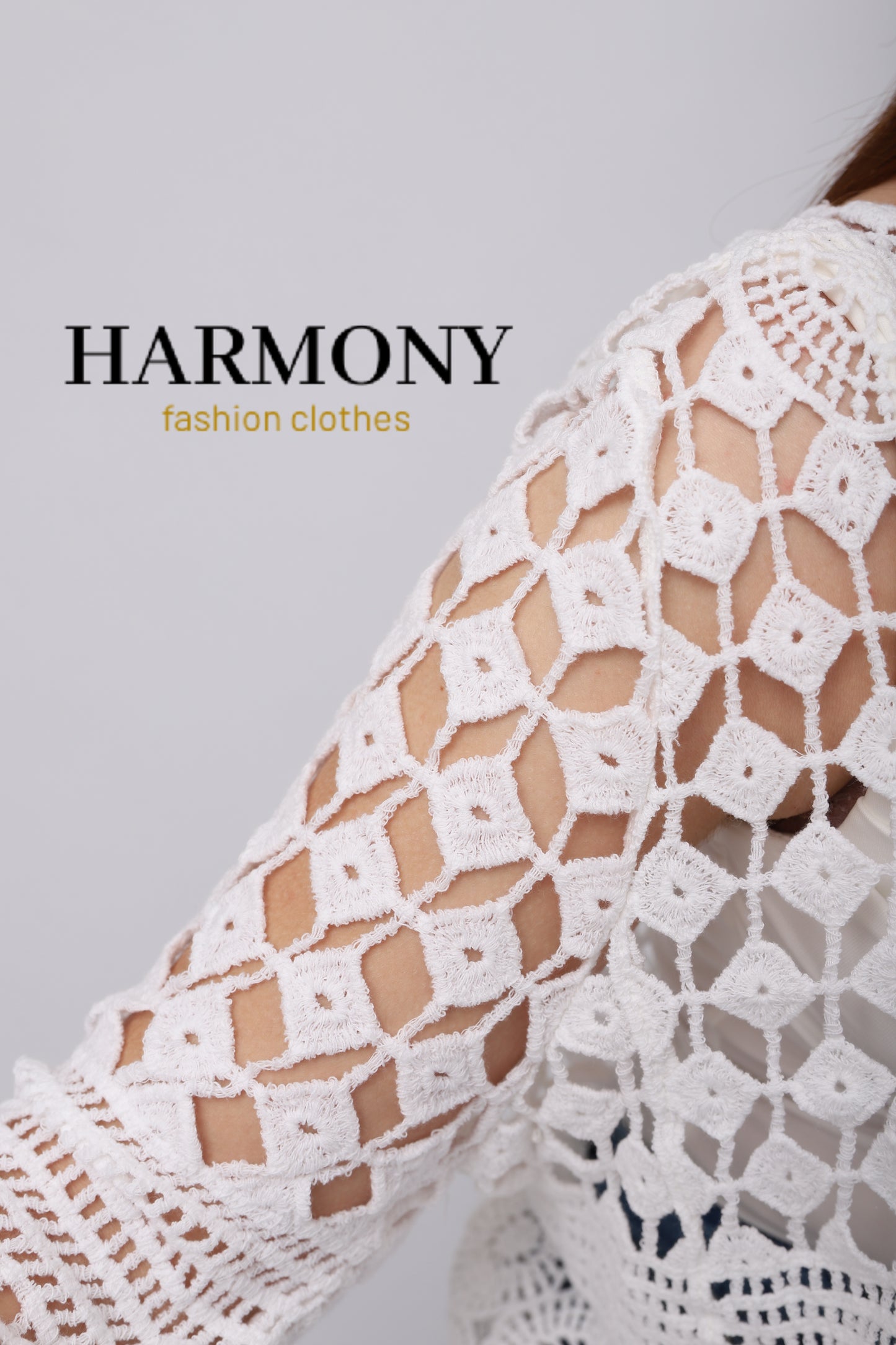 Cardigan Dentelle Crochet