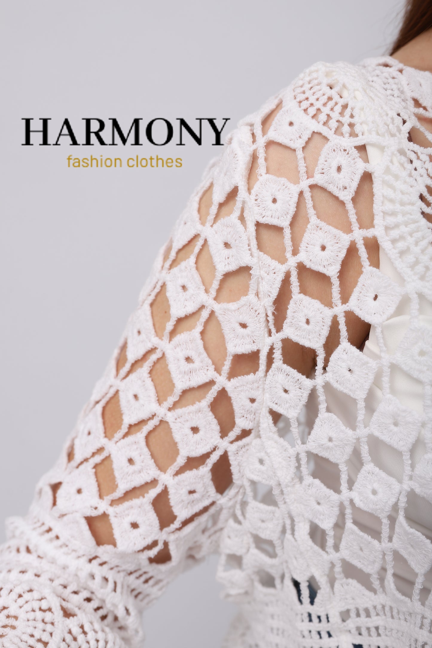 Cardigan Dentelle Crochet
