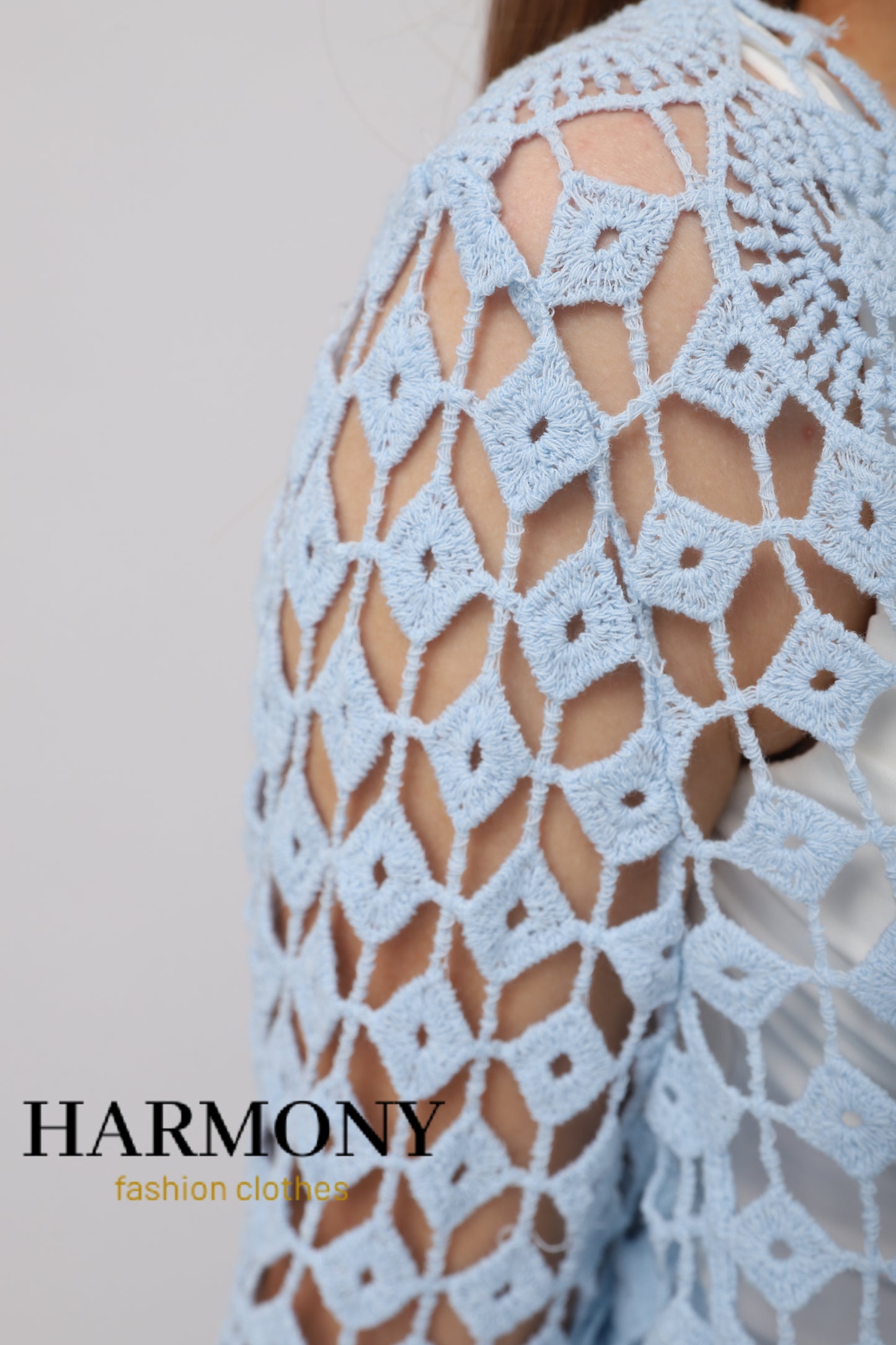 Cardigan Dentelle Crochet