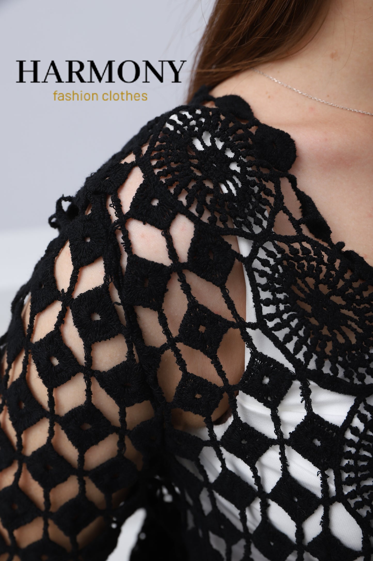 Cardigan Dentelle Crochet