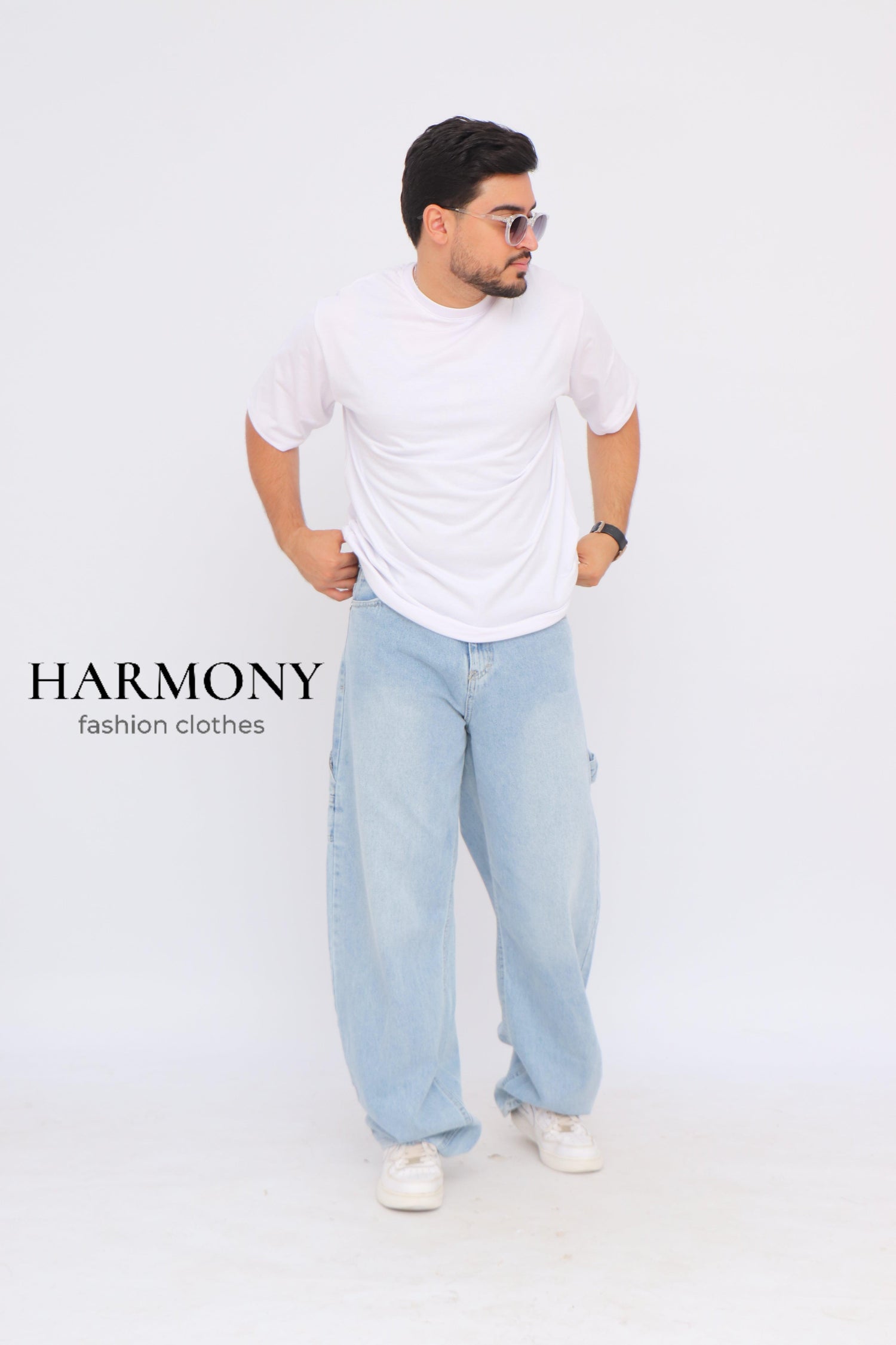 Baggy carpenter jeans - HARMONY fashion clothes