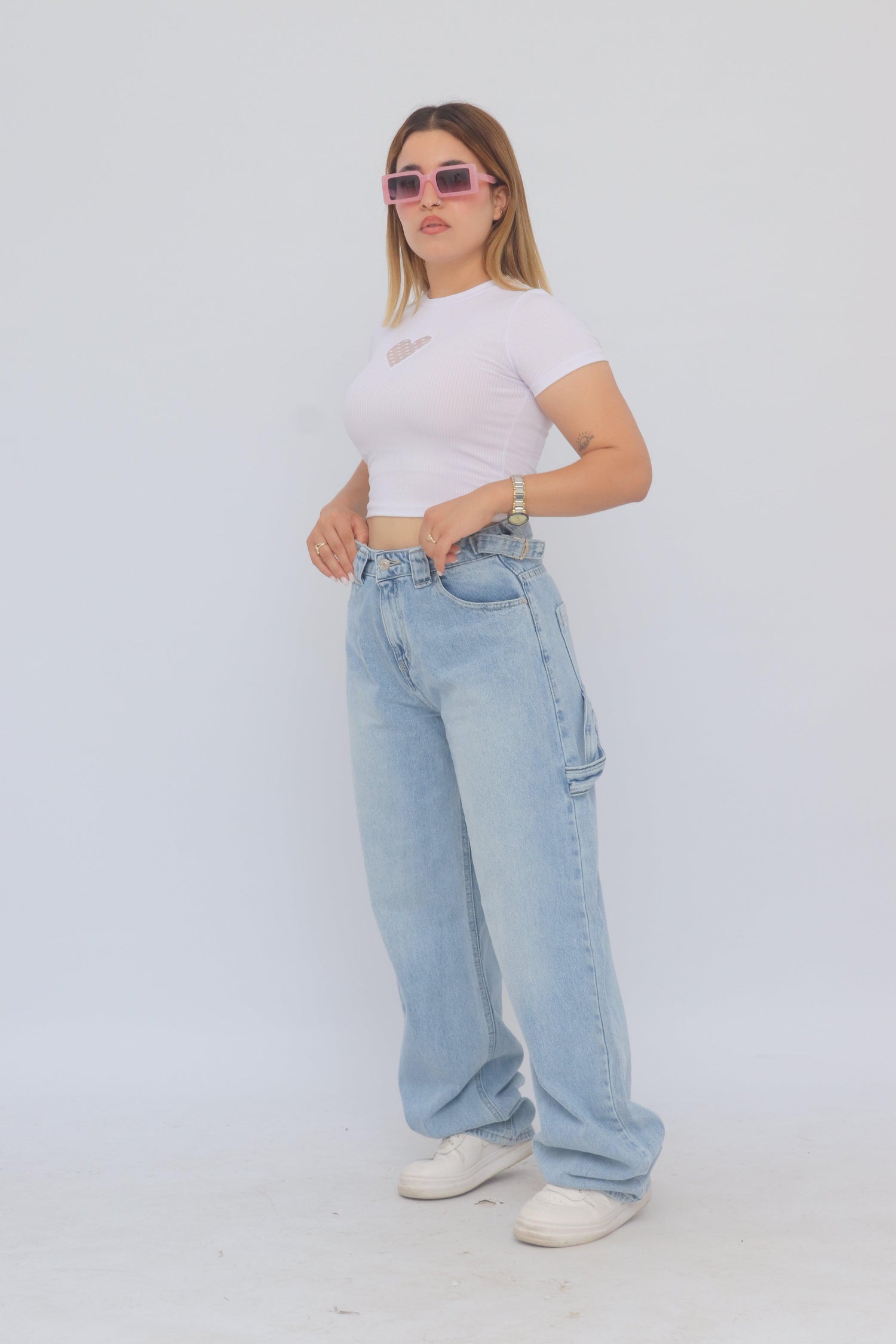 Baggy carpenter jeans - HARMONY fashion clothes