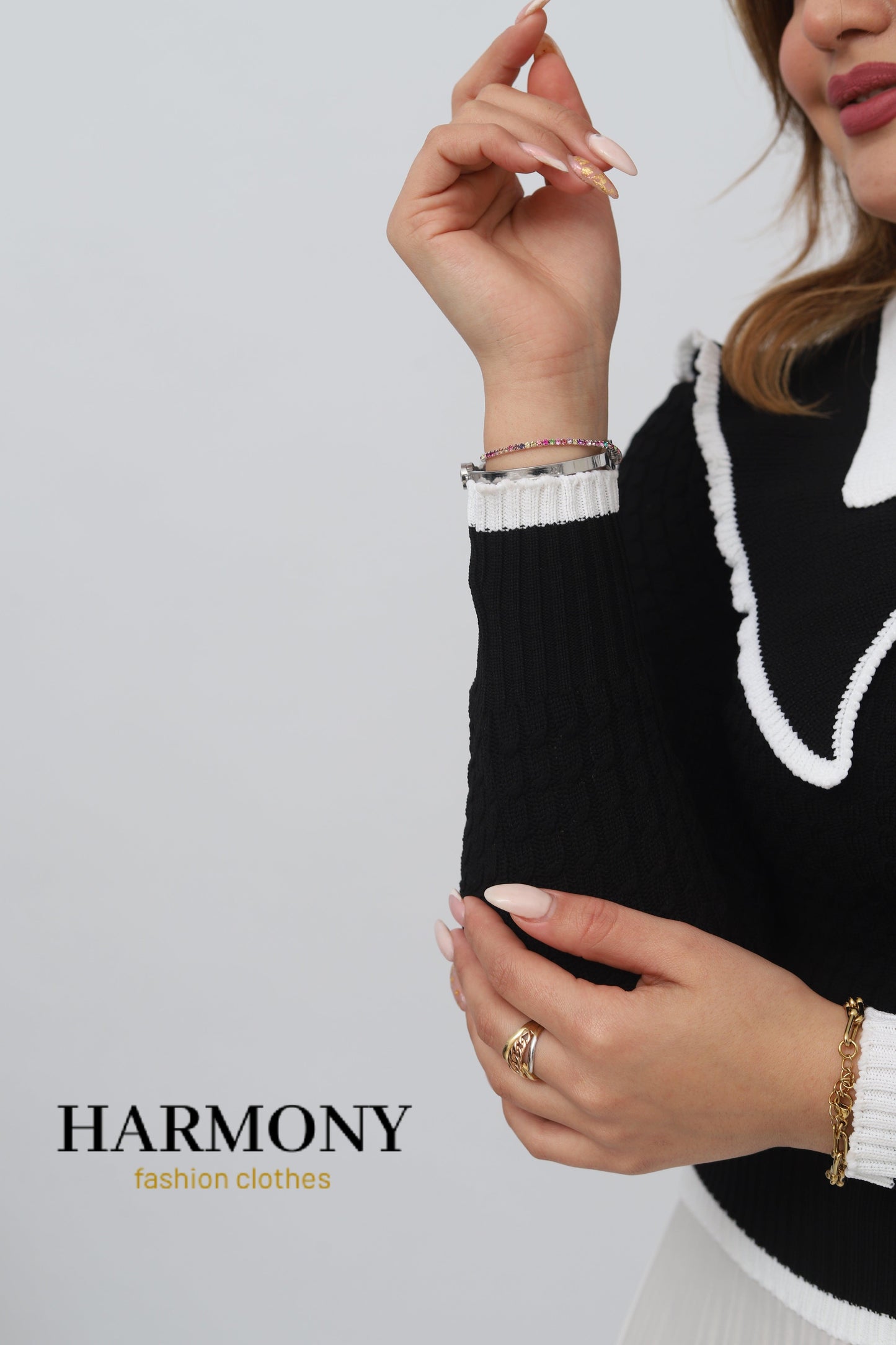 Top double col (code 2) - HARMONY fashion clothes