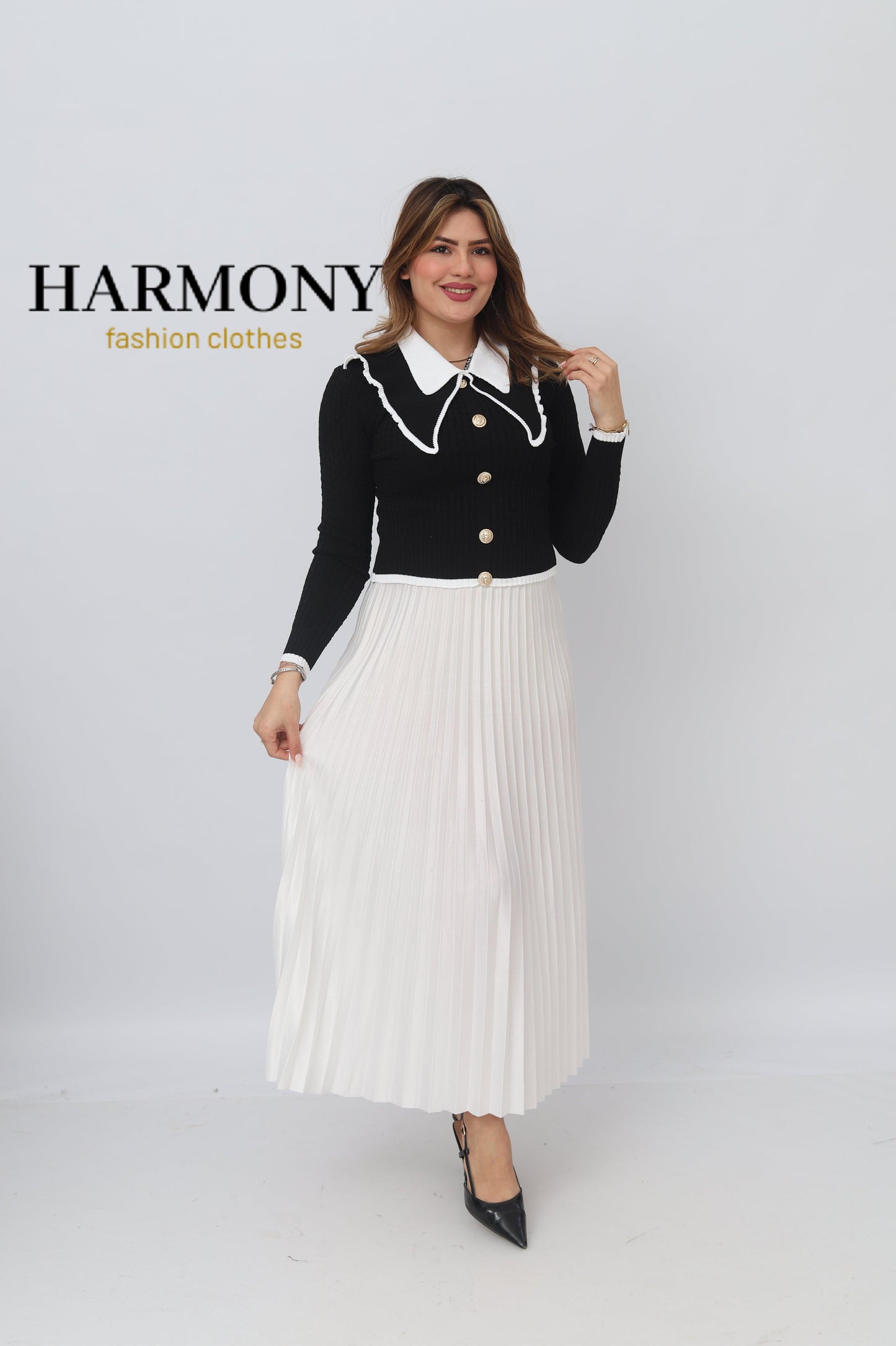 Top double col (code 2) - HARMONY fashion clothes