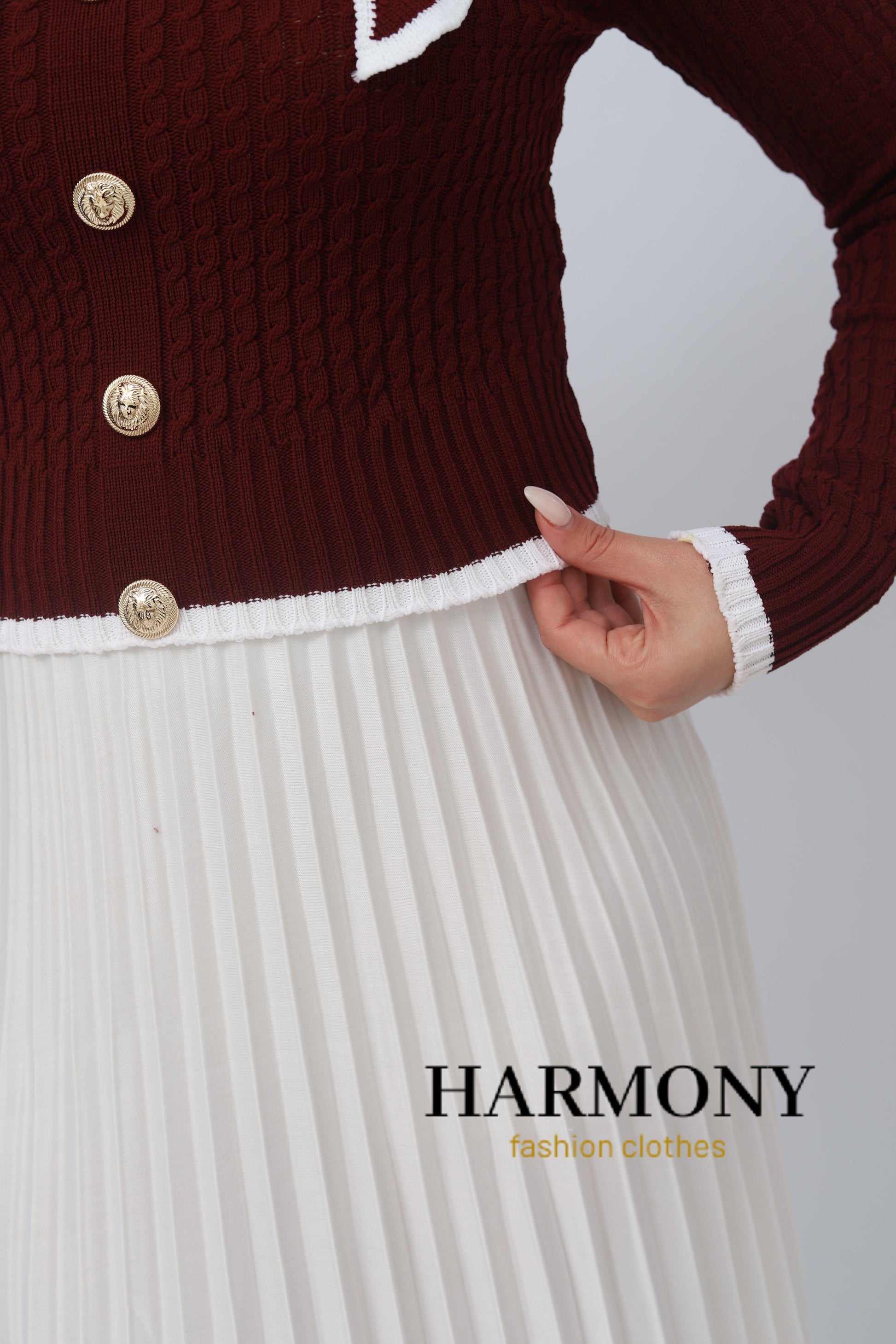 Top double col (code 1) - HARMONY fashion clothes