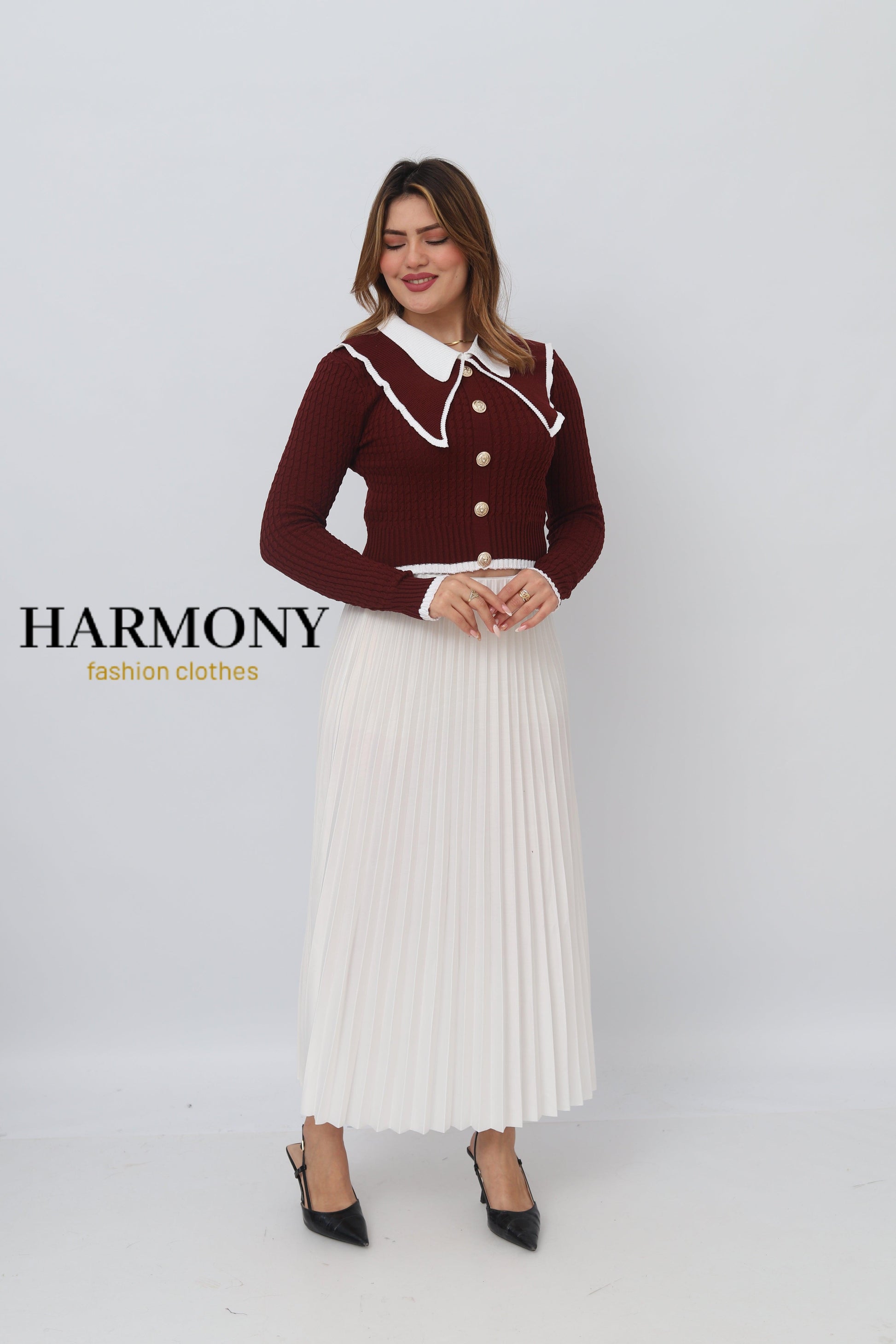 Top double col (code 1) - HARMONY fashion clothes