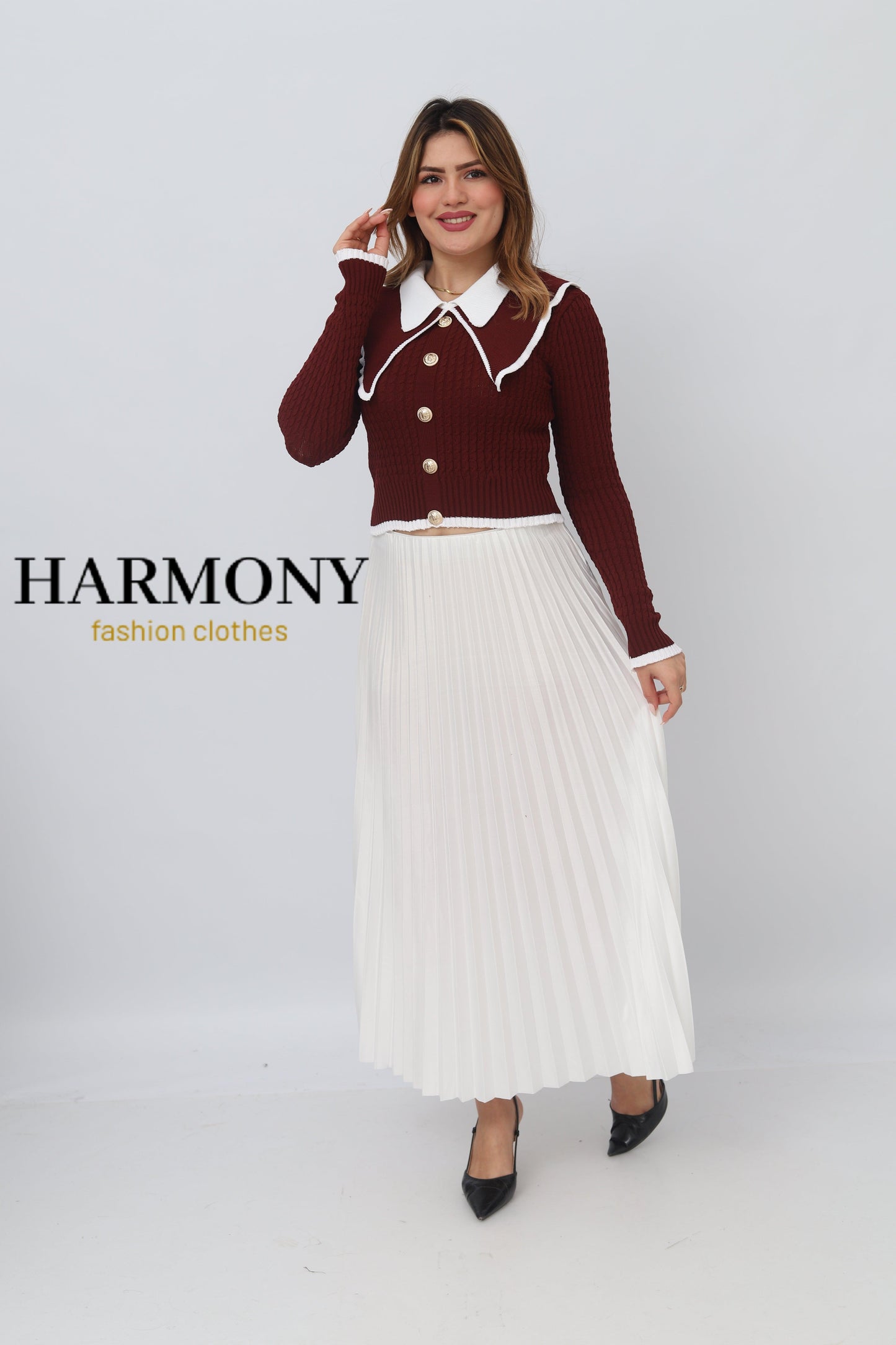 Top double col (code 1) - HARMONY fashion clothes