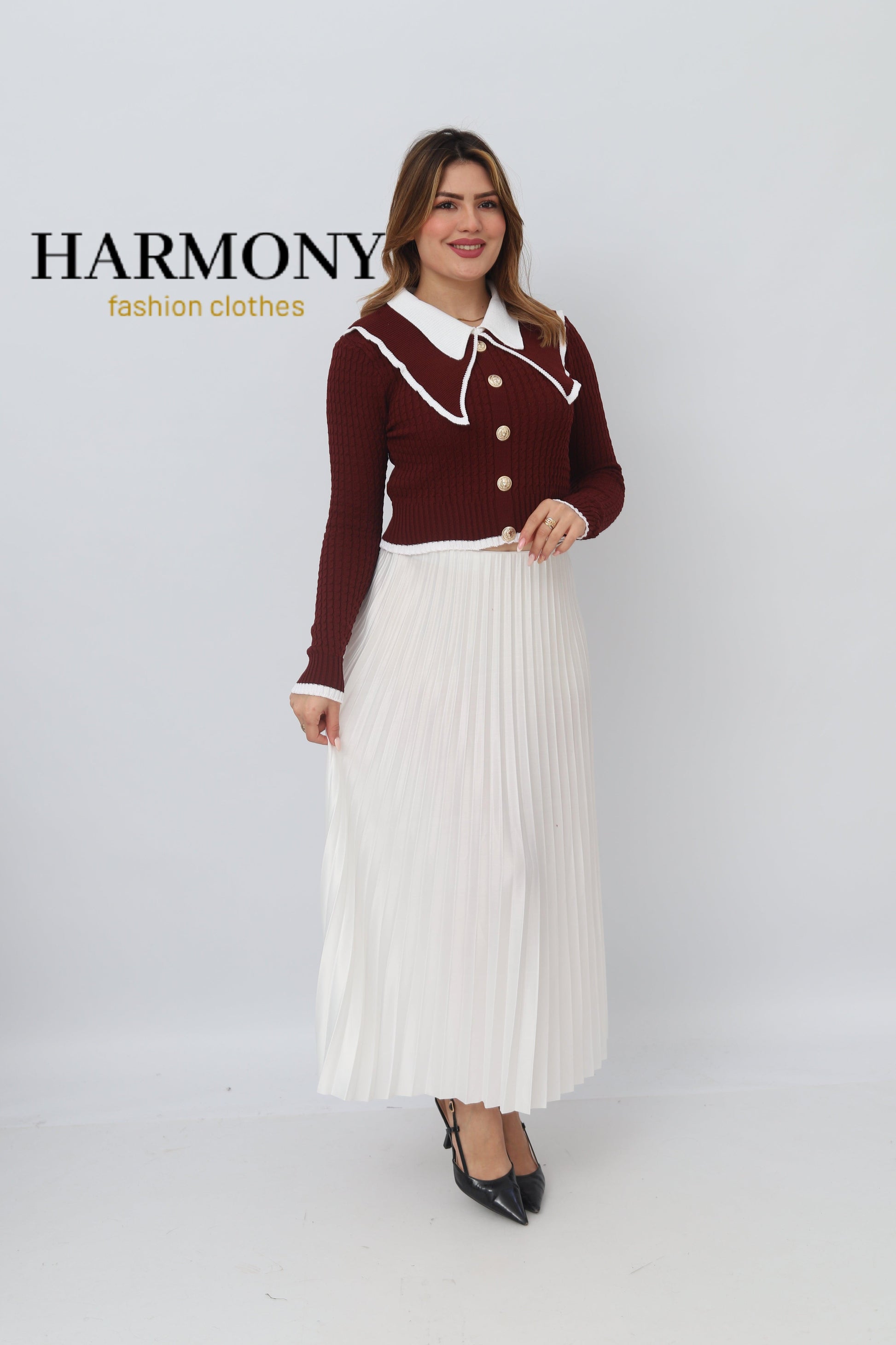 Top double col (code 1) - HARMONY fashion clothes