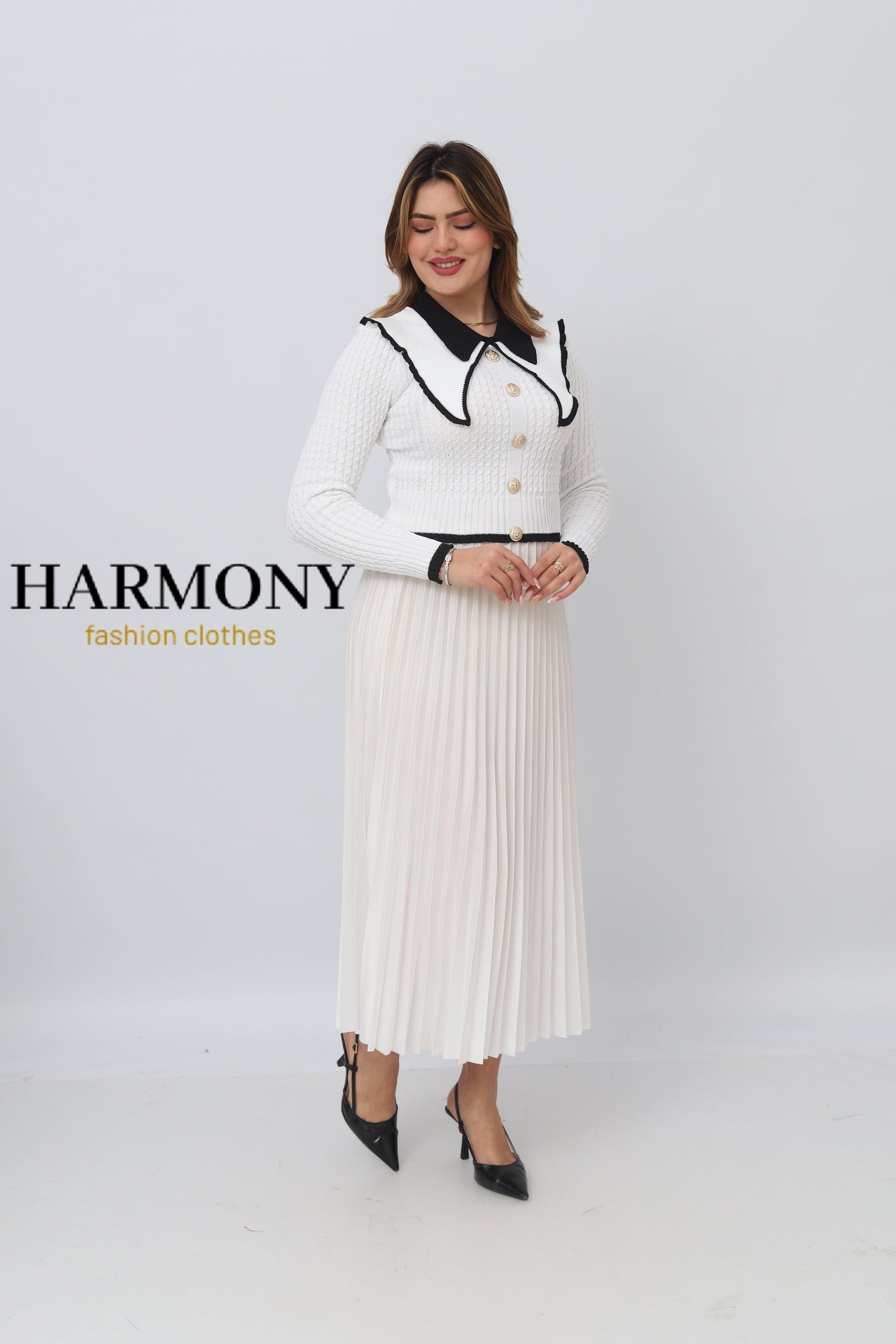 Top double col (code 3) - HARMONY fashion clothes