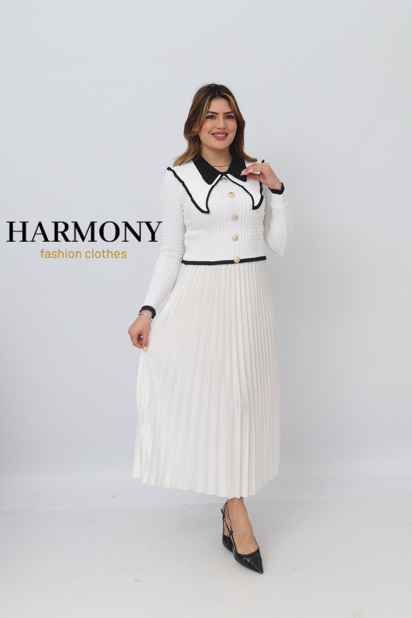 Top double col (code 3) - HARMONY fashion clothes