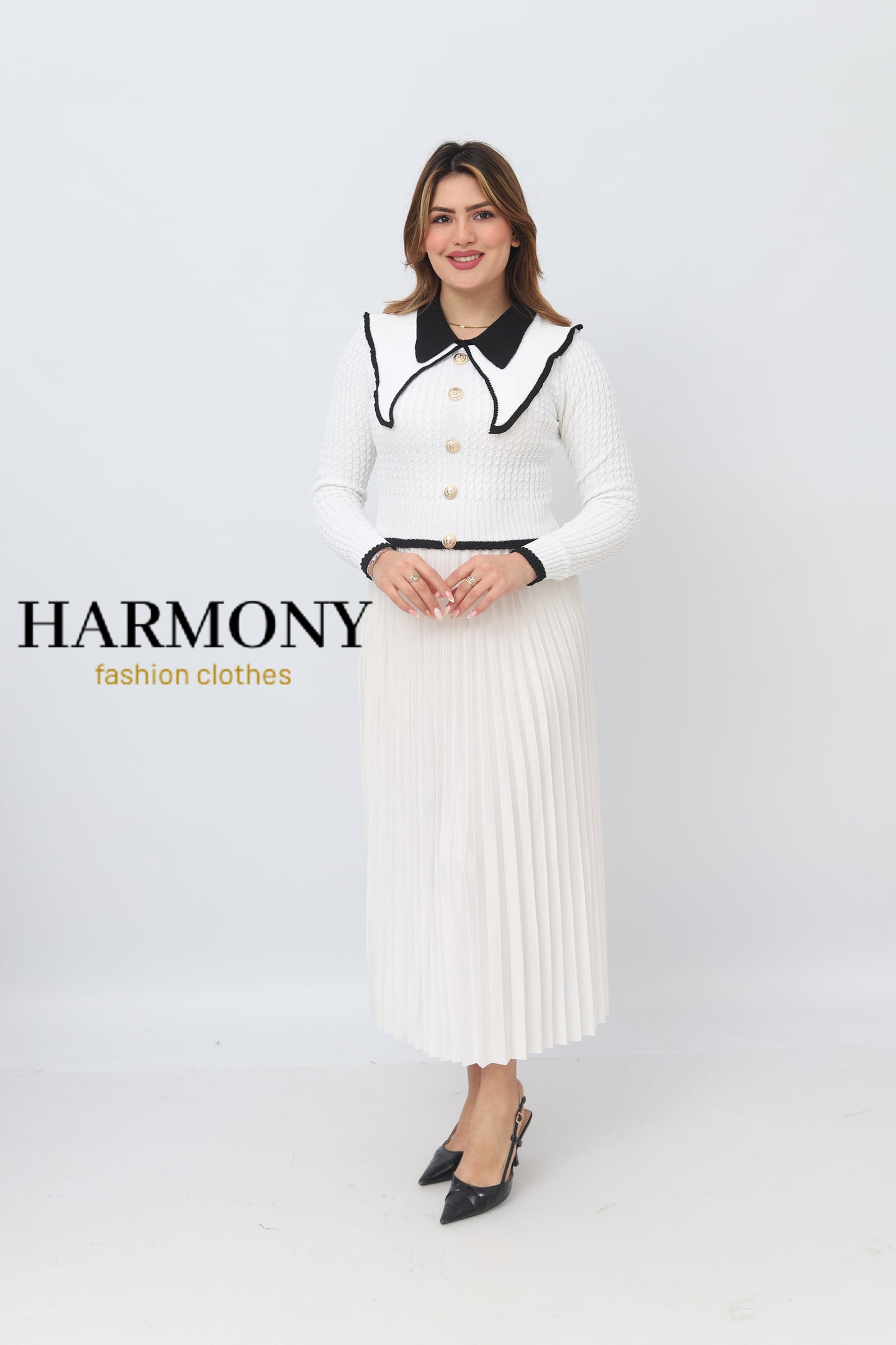 Top double col (code 3) - HARMONY fashion clothes