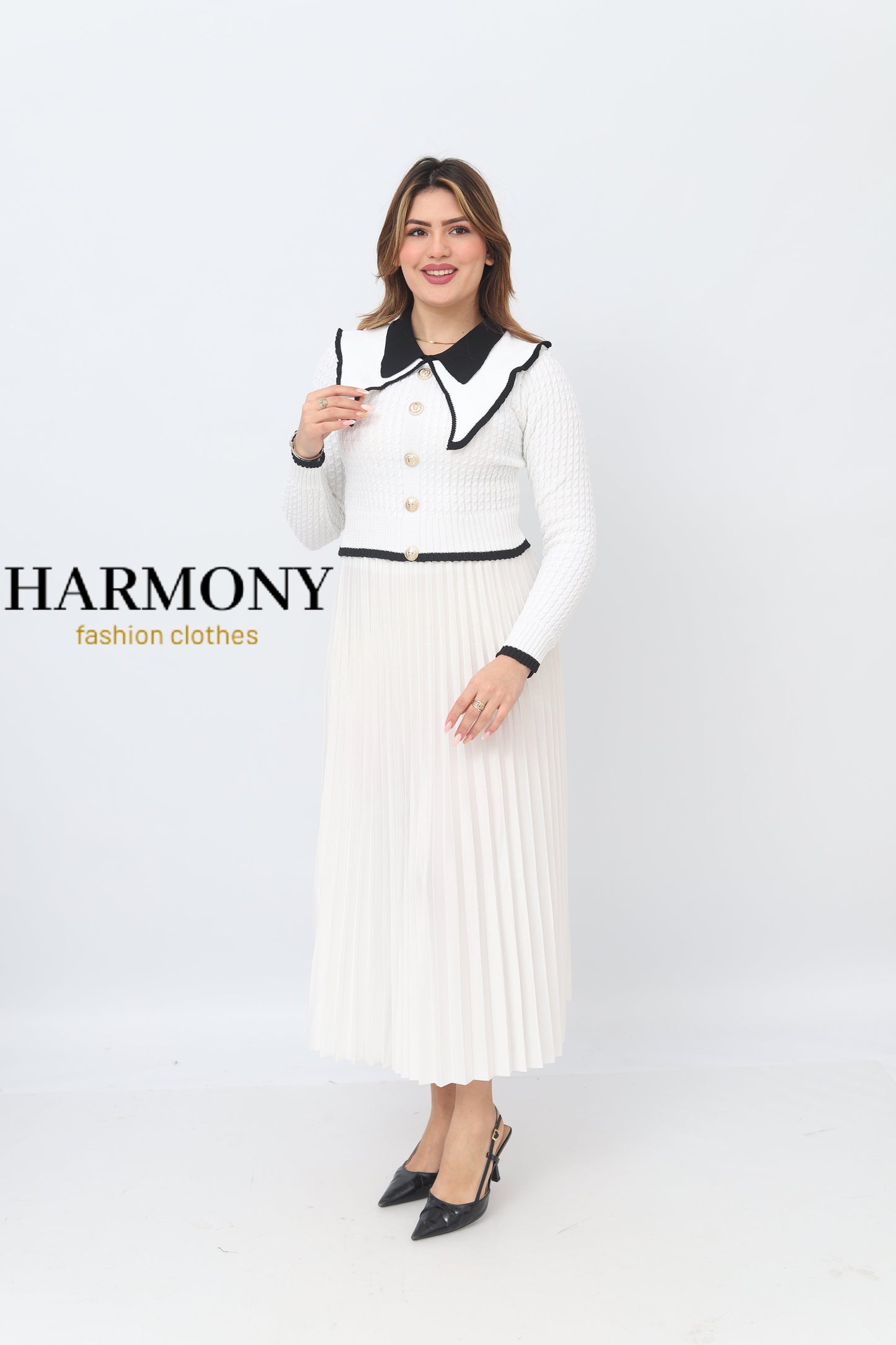 Top double col (code 3) - HARMONY fashion clothes