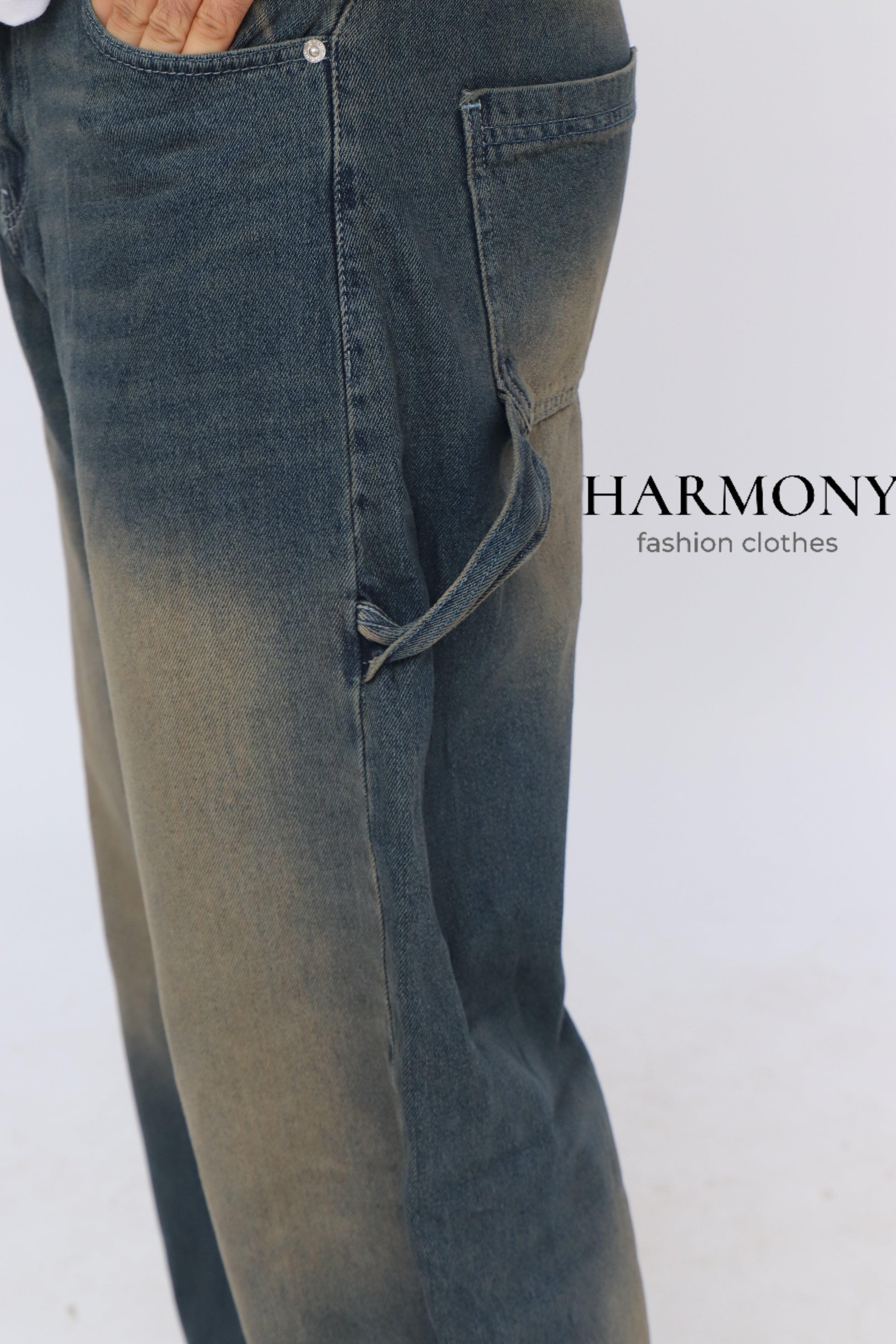 Baggy carpenter jeans ( code 4 ) - HARMONY fashion clothes