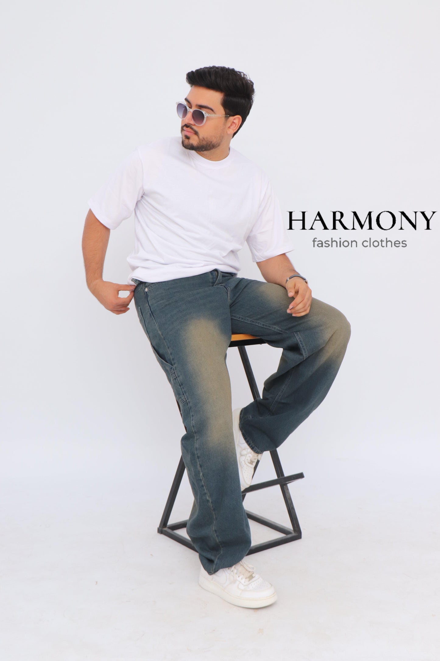 Baggy carpenter jeans ( code 4 ) - HARMONY fashion clothes