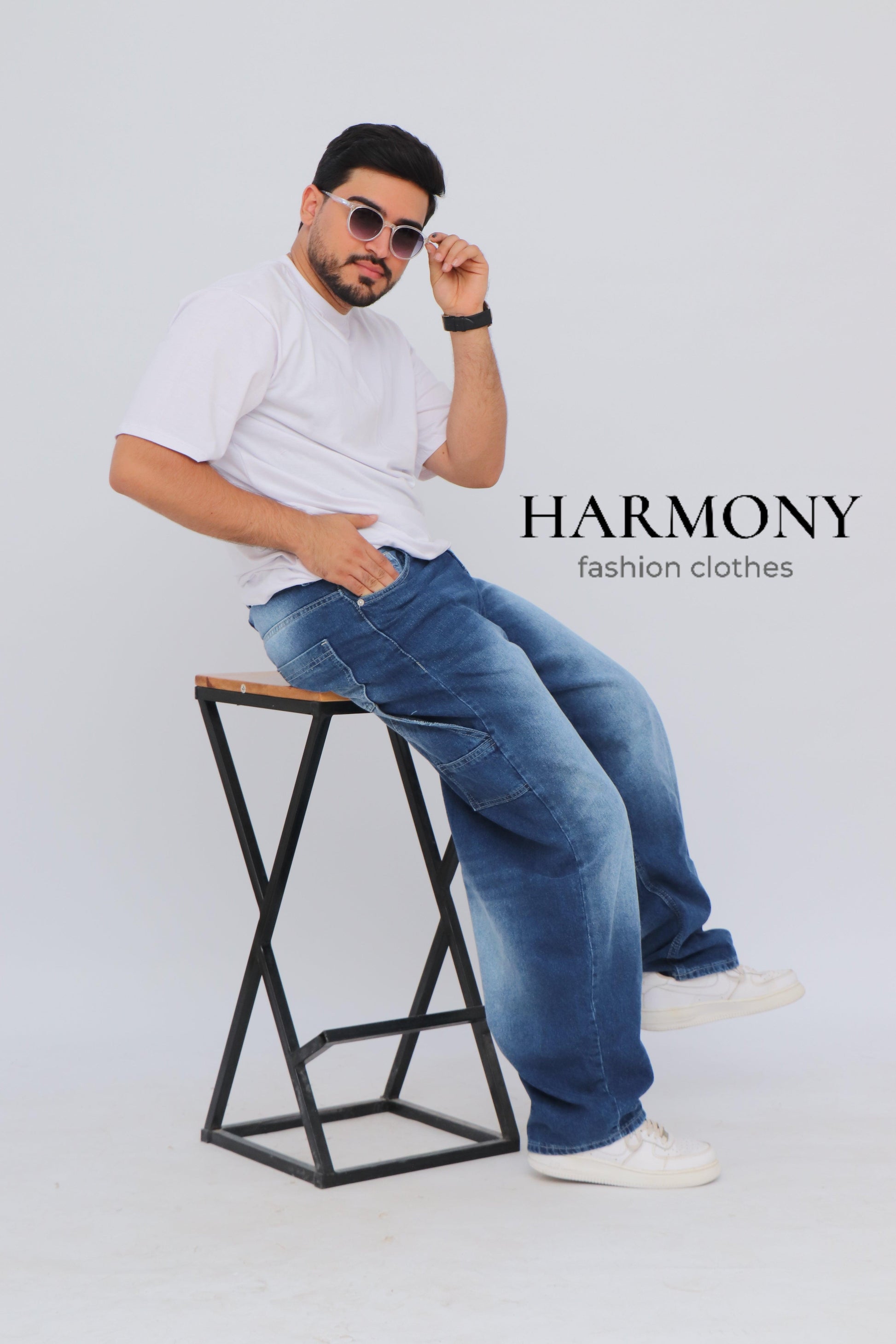 Baggy carpenter jeans ( code 3 ) - HARMONY fashion clothes