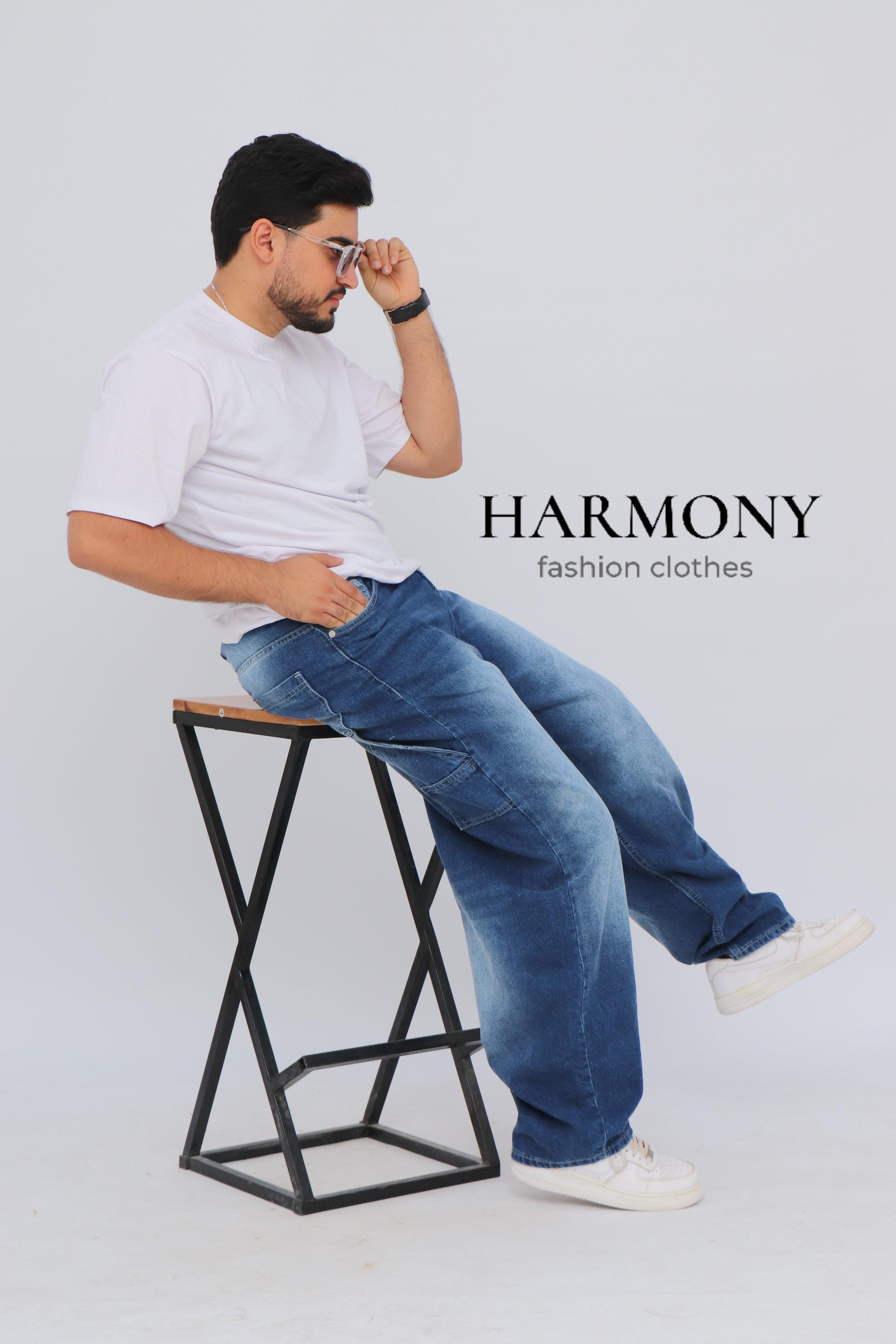 Baggy carpenter jeans ( code 3 ) - HARMONY fashion clothes