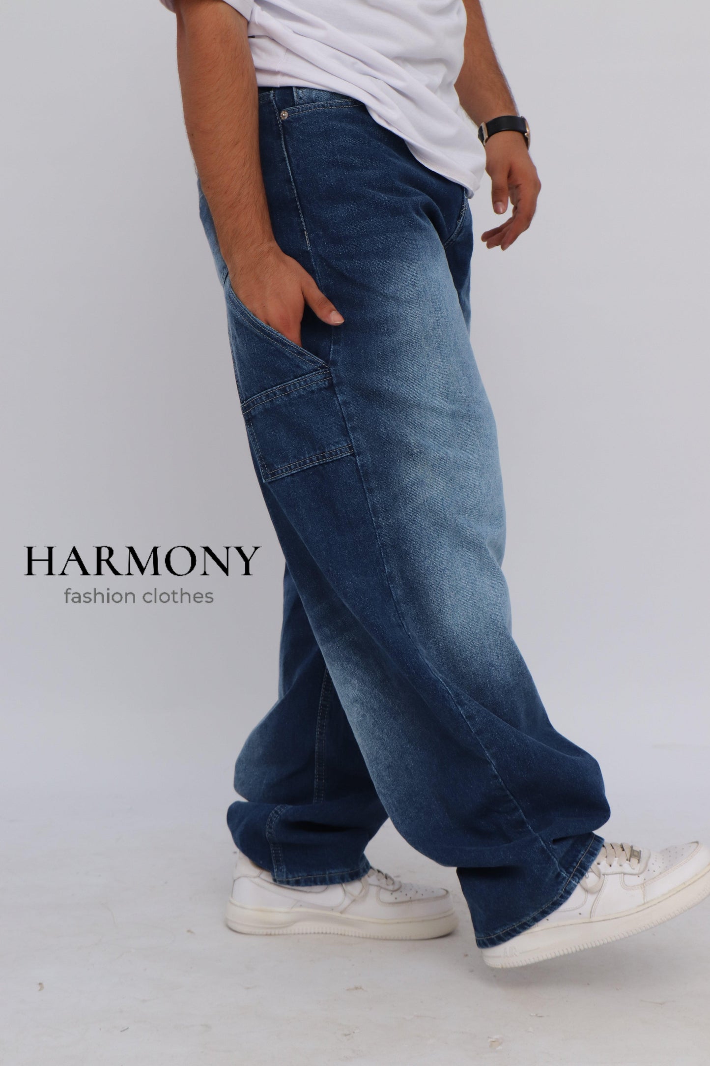 Baggy carpenter jeans ( code 3 ) - HARMONY fashion clothes