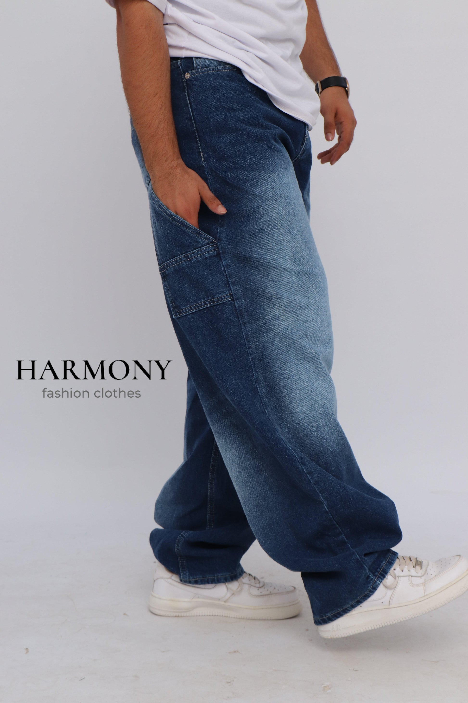 Baggy carpenter jeans ( code 3 ) - HARMONY fashion clothes