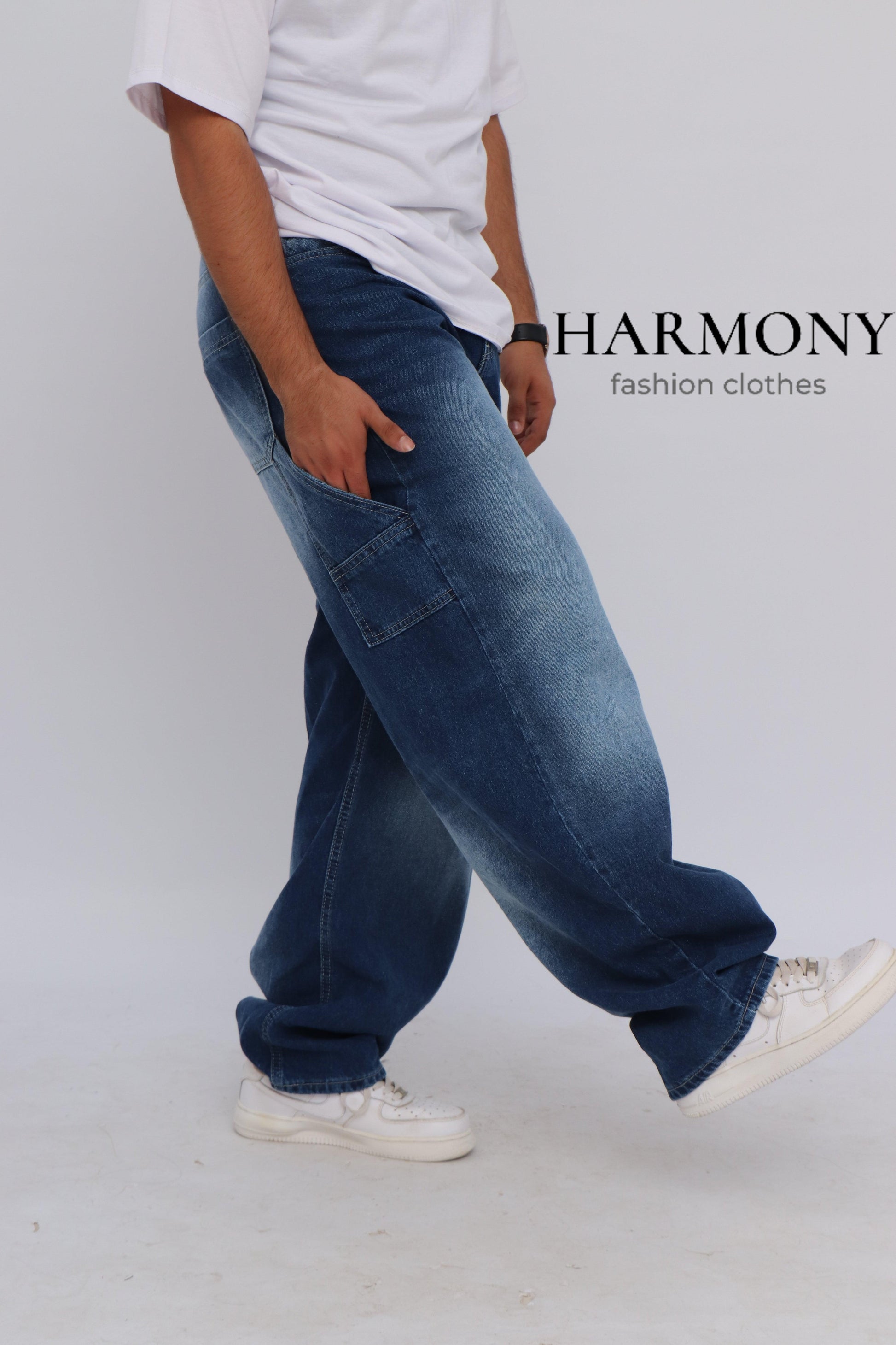 Baggy carpenter jeans ( code 3 ) - HARMONY fashion clothes