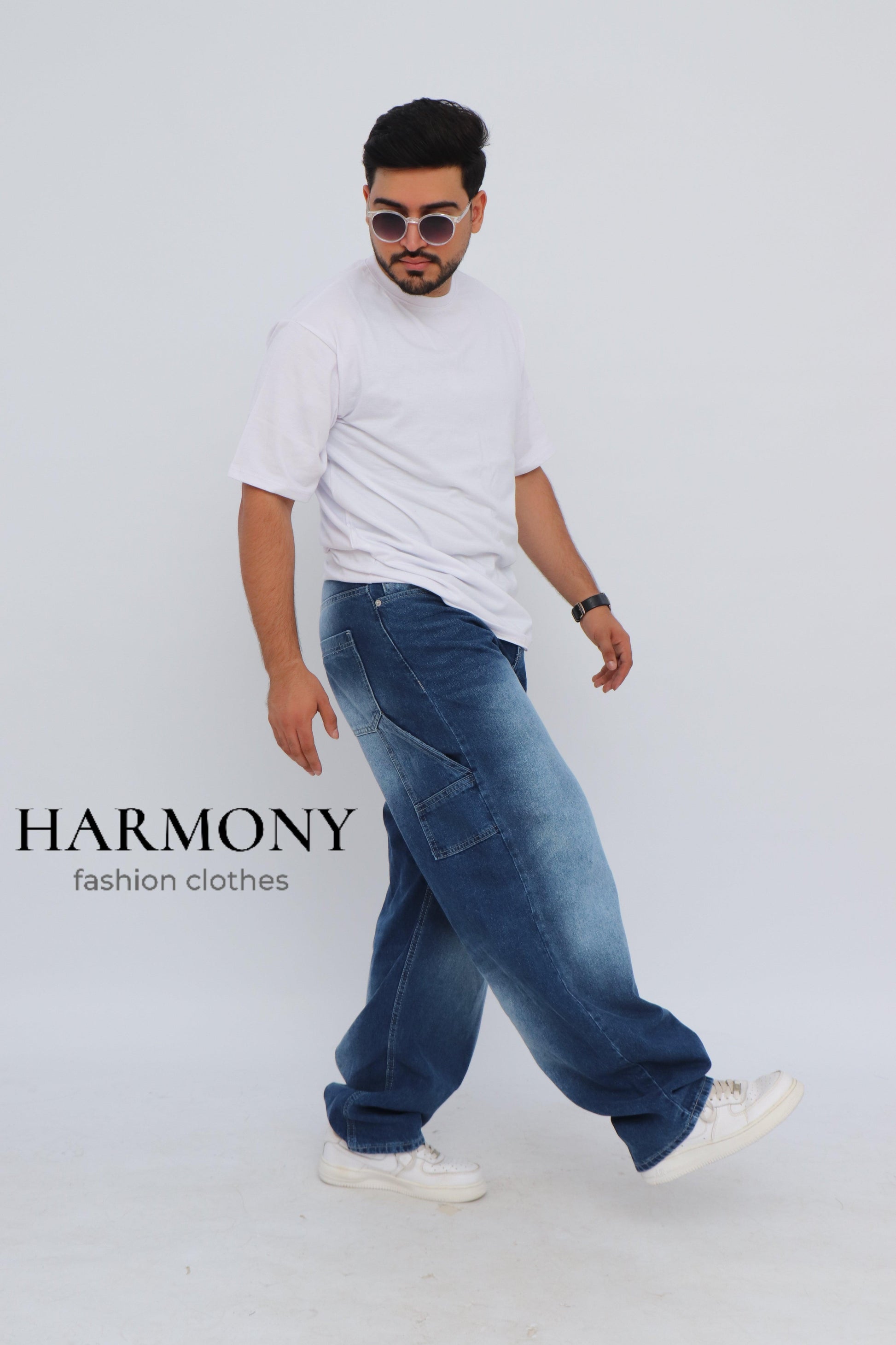 Baggy carpenter jeans ( code 3 ) - HARMONY fashion clothes