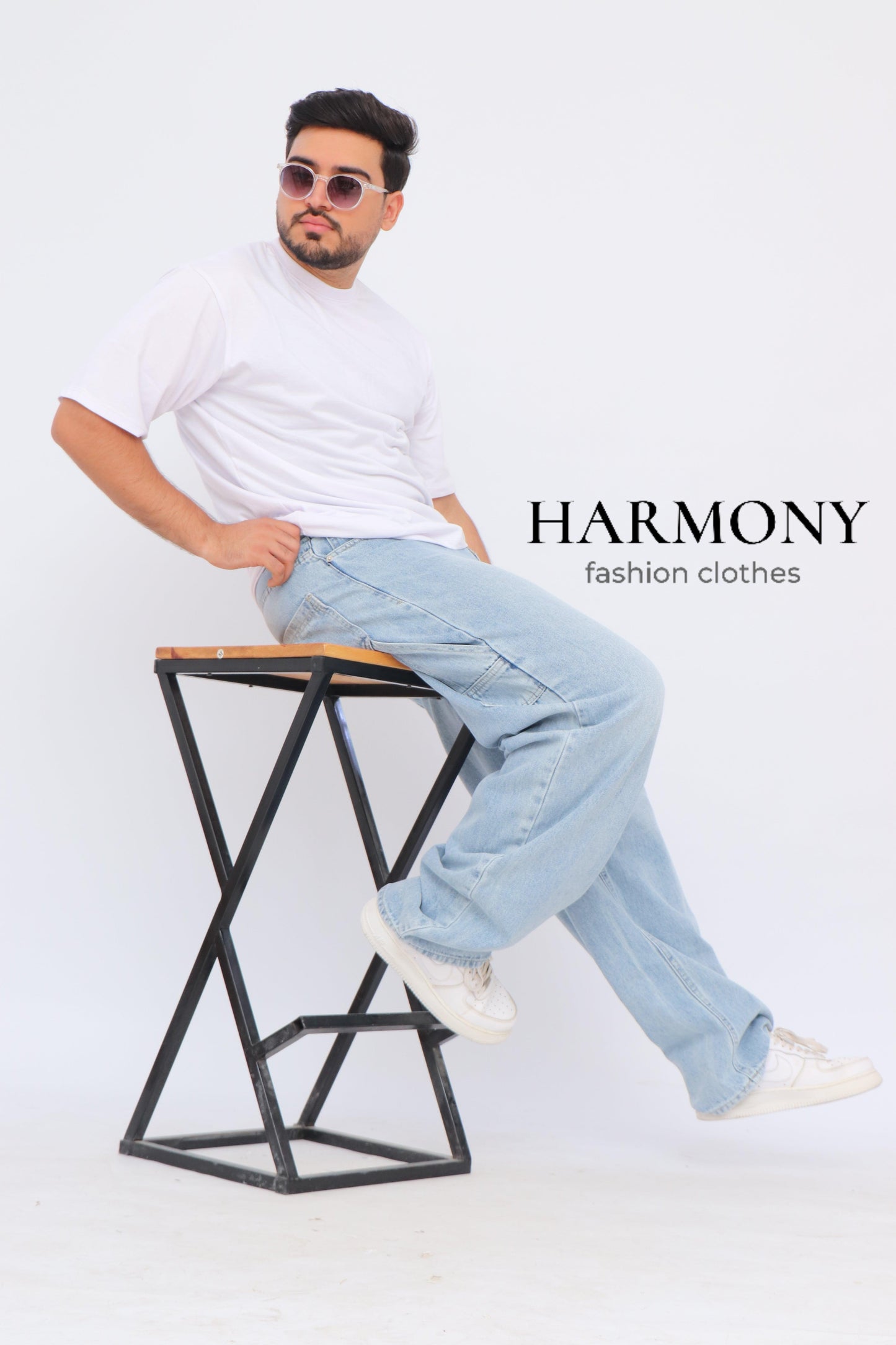 Baggy carpenter jeans ( code 1 ) - HARMONY fashion clothes