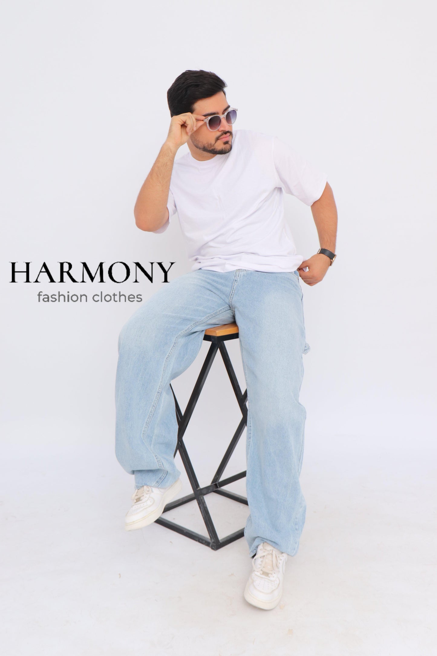 Baggy carpenter jeans ( code 1 ) - HARMONY fashion clothes