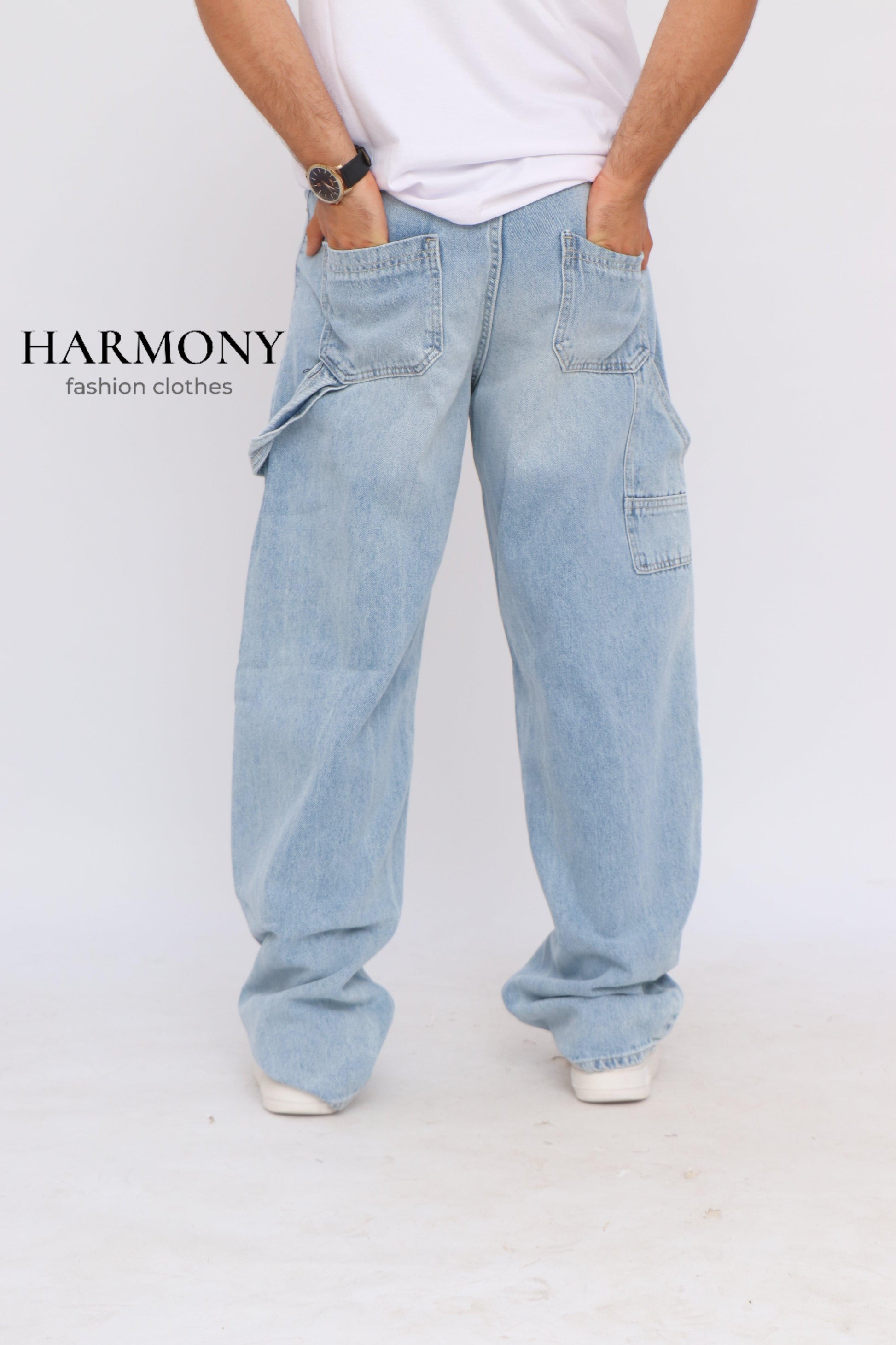 Baggy carpenter jeans ( code 1 ) - HARMONY fashion clothes