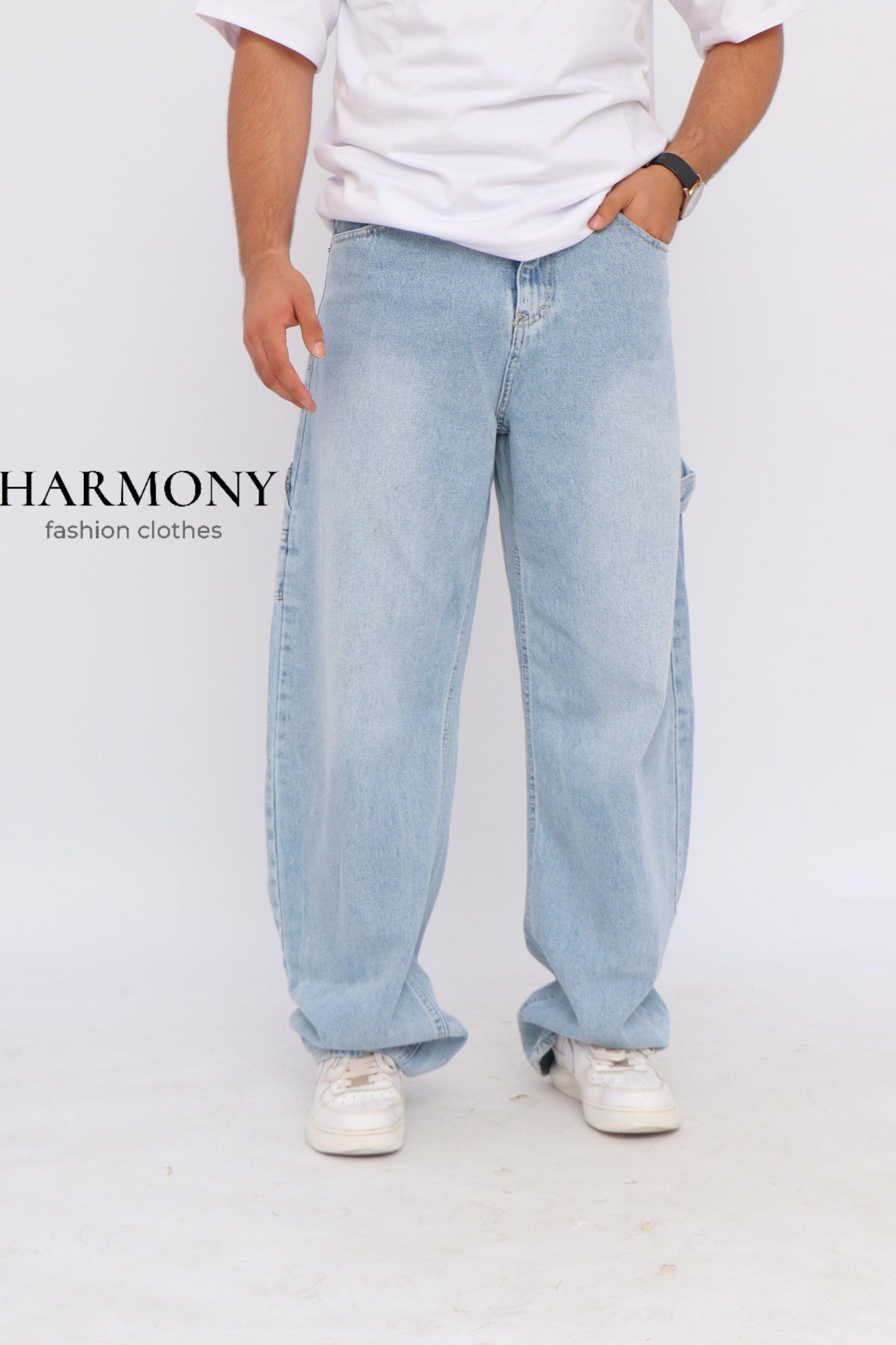 Baggy carpenter jeans ( code 1 ) - HARMONY fashion clothes