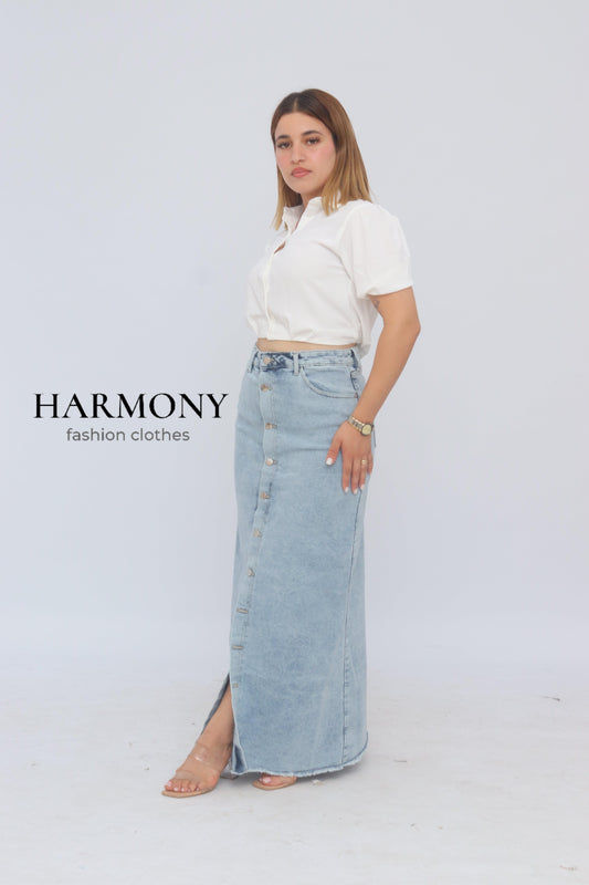 Jupe jeans ( code 1 ) - HARMONY fashion clothes