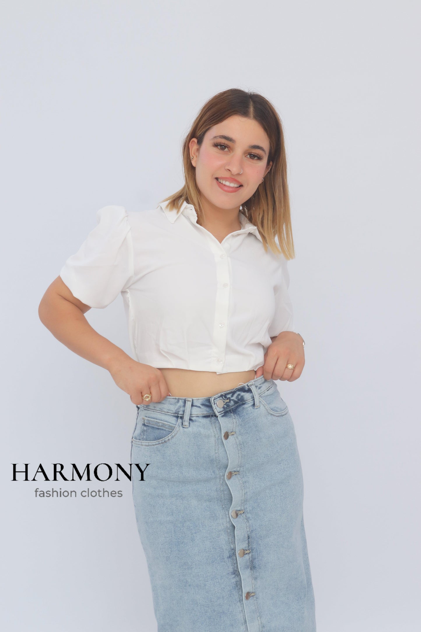 Jupe jeans ( code 1 ) - HARMONY fashion clothes