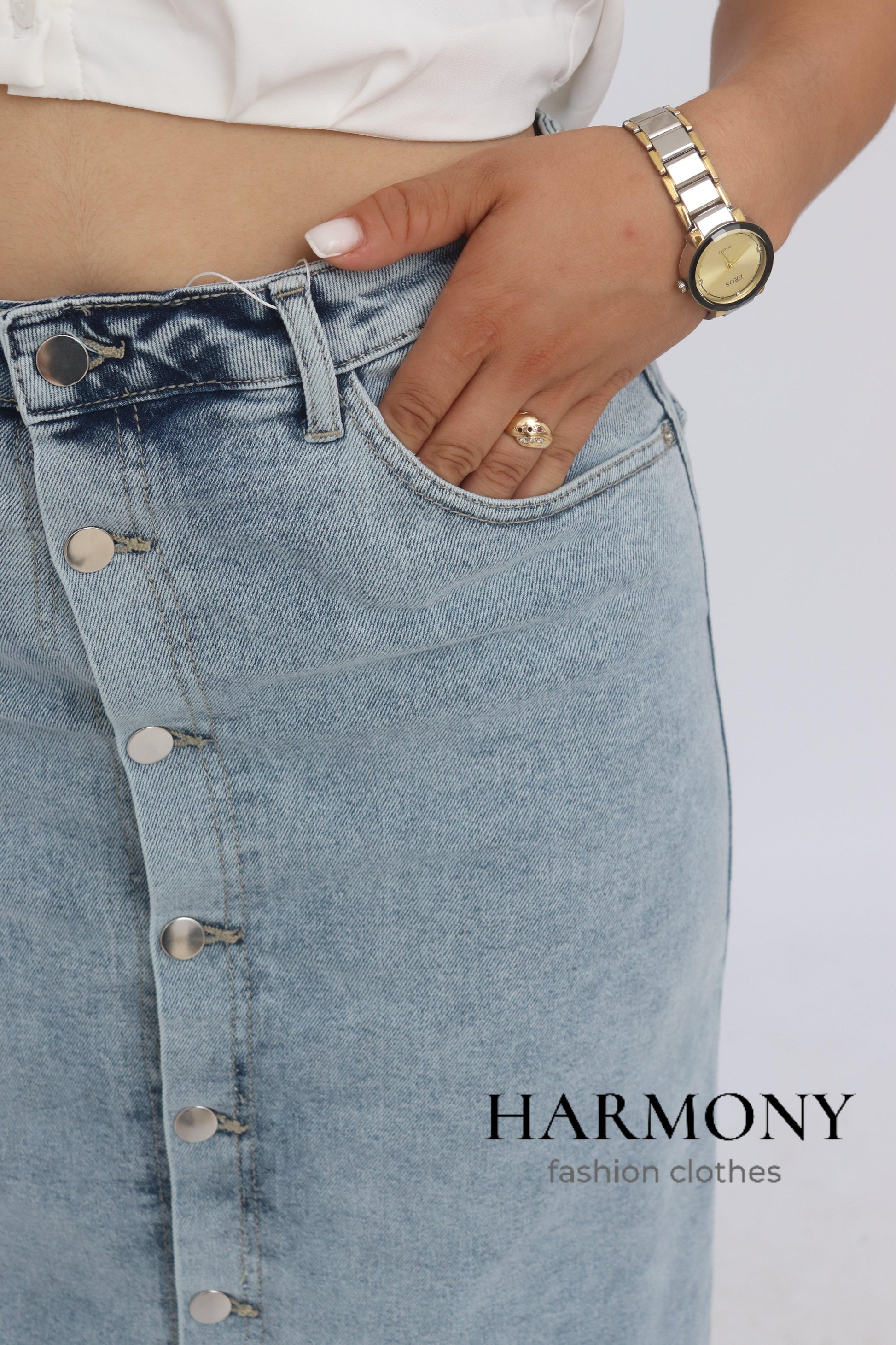 Jupe jeans ( code 1 ) - HARMONY fashion clothes