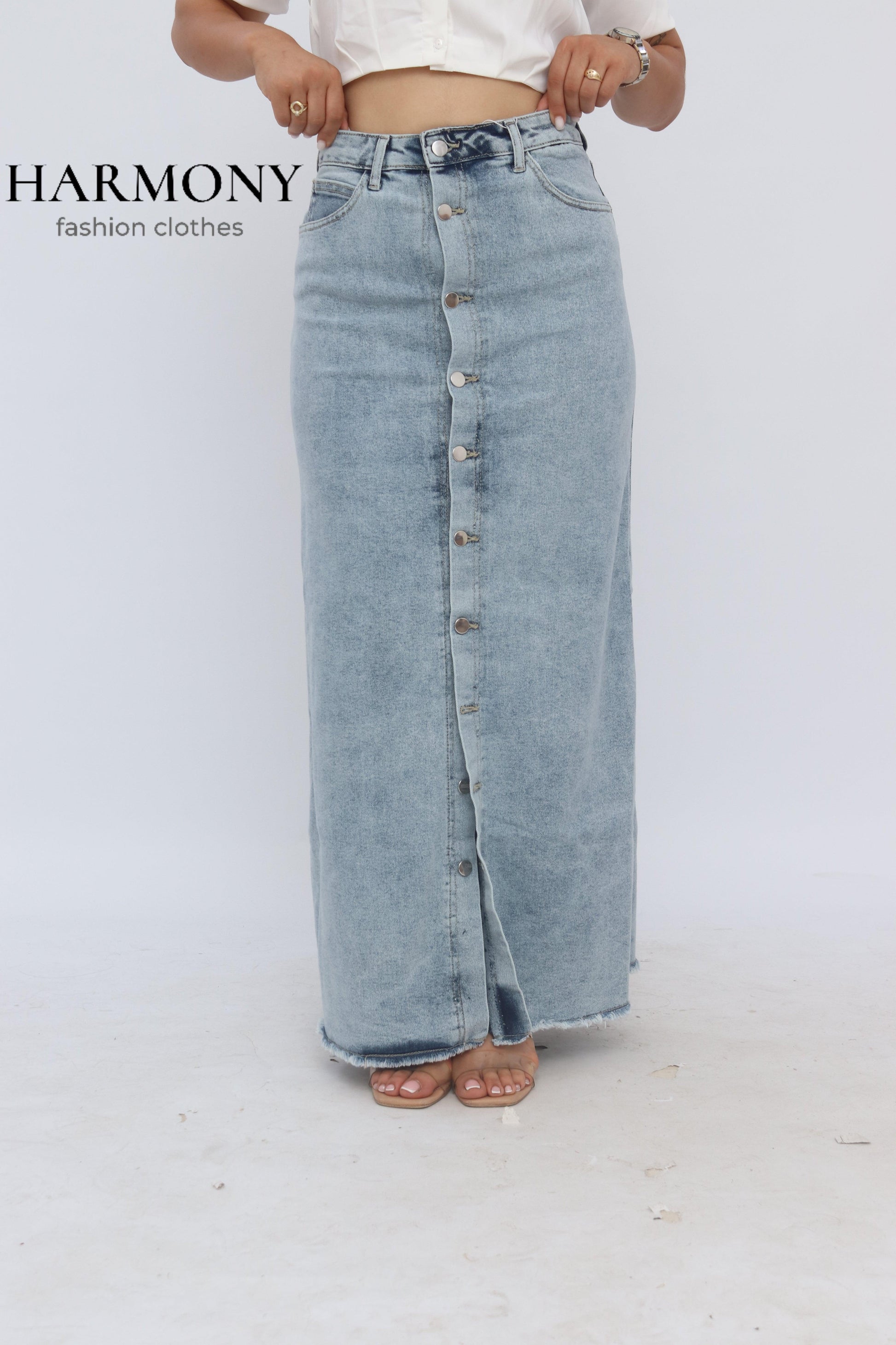 Jupe jeans ( code 1 ) - HARMONY fashion clothes