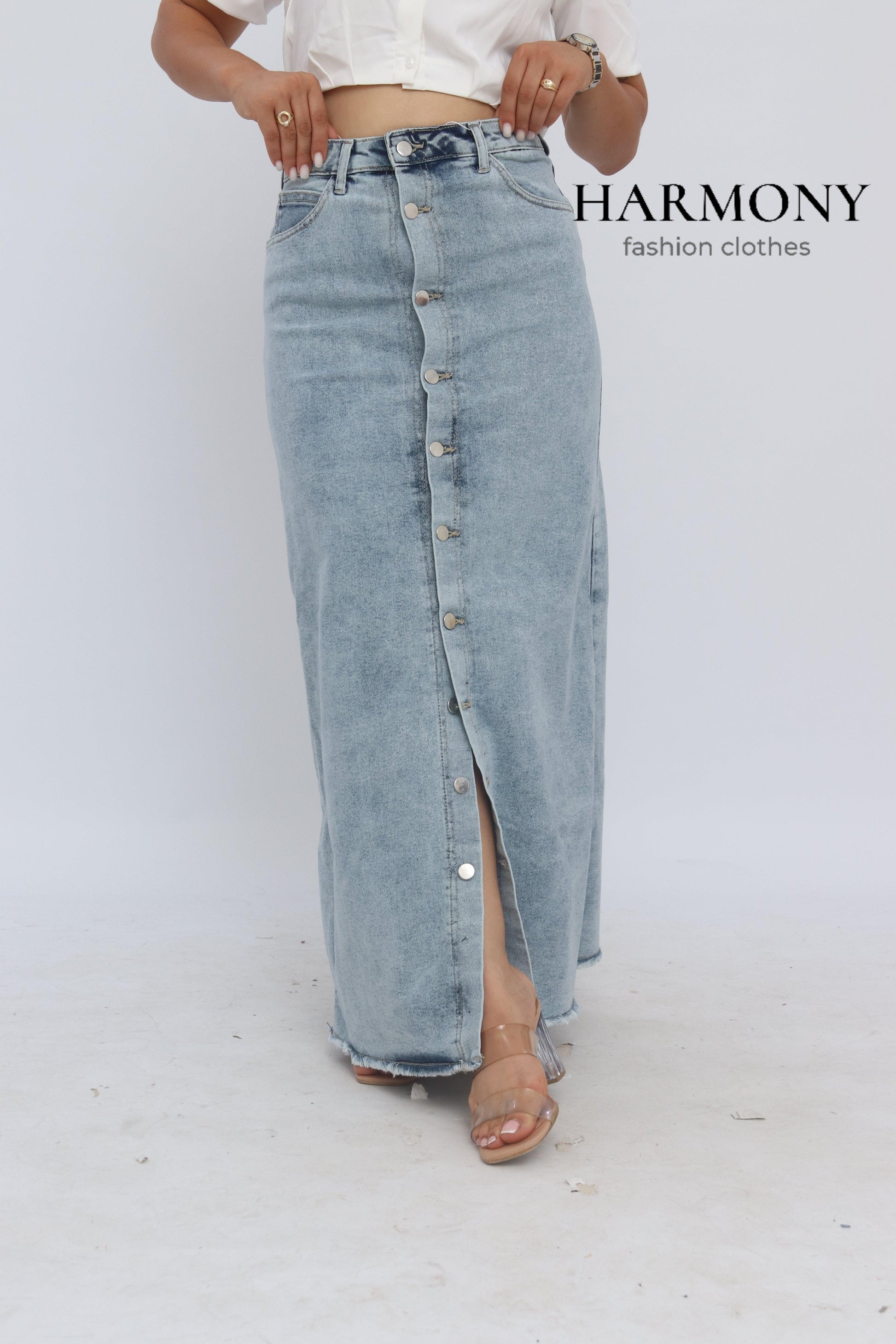 Jupe jeans ( code 1 ) - HARMONY fashion clothes