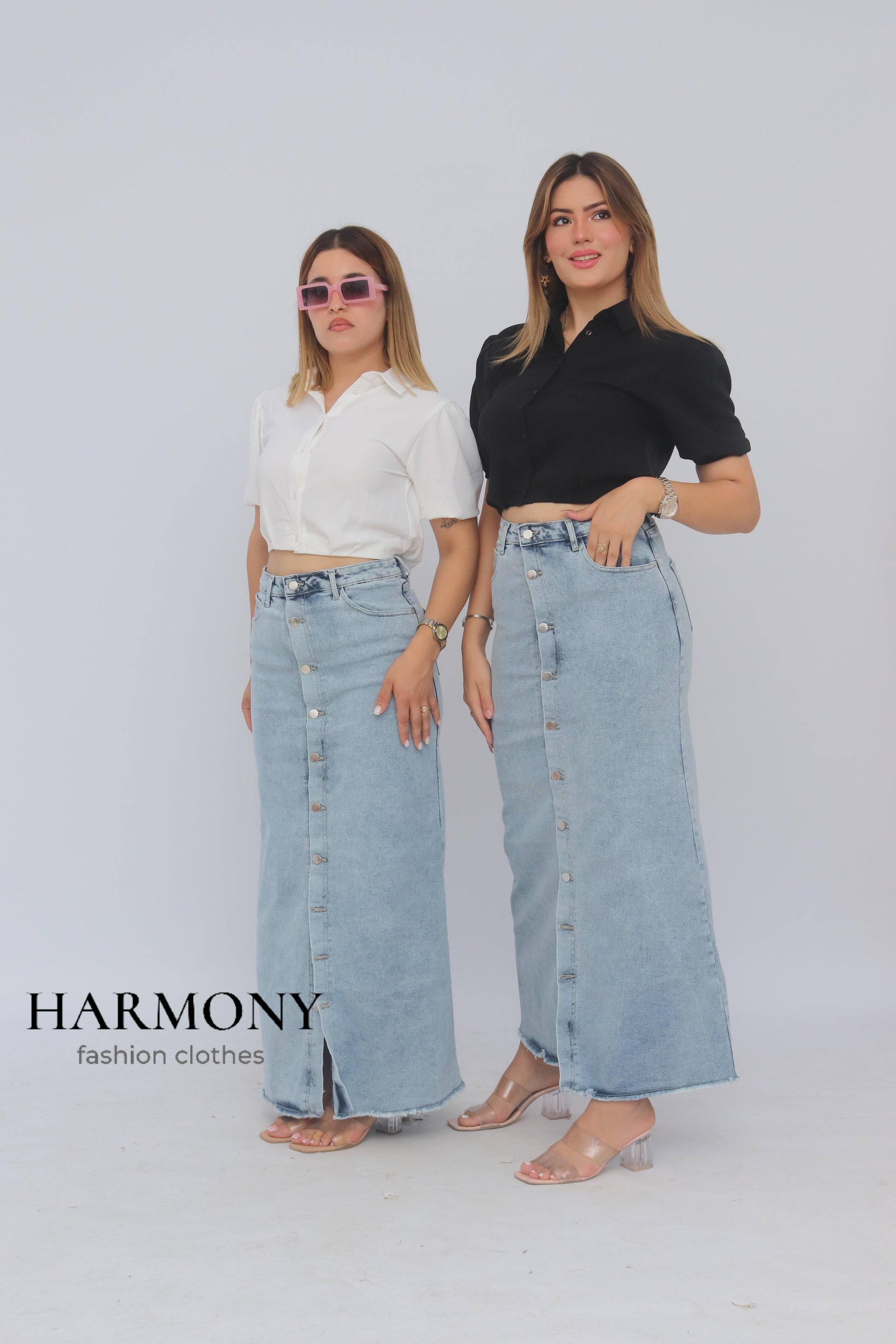 Jupe jeans ( code 1 ) - HARMONY fashion clothes