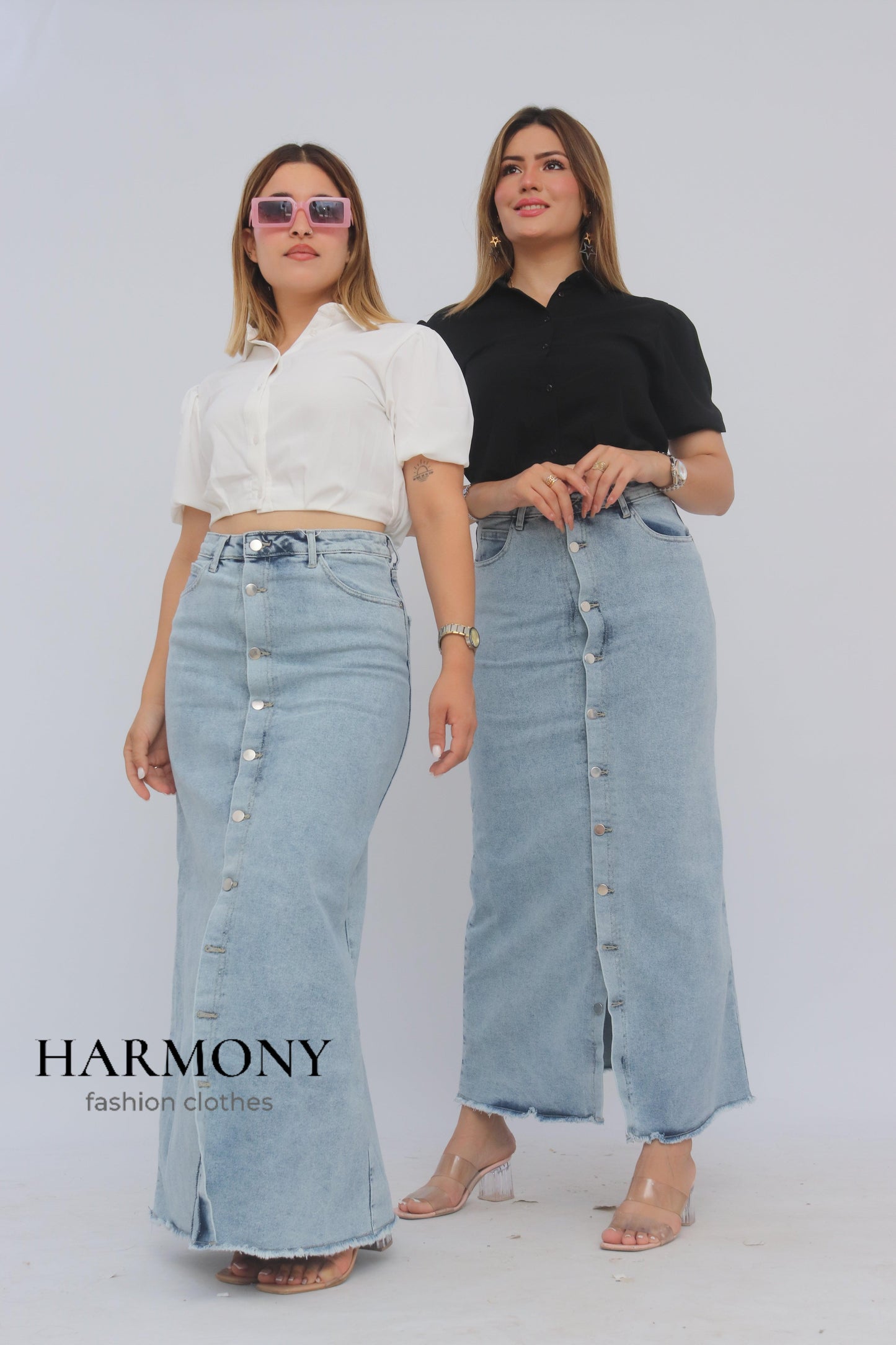 Jupe jeans ( code 1 ) - HARMONY fashion clothes