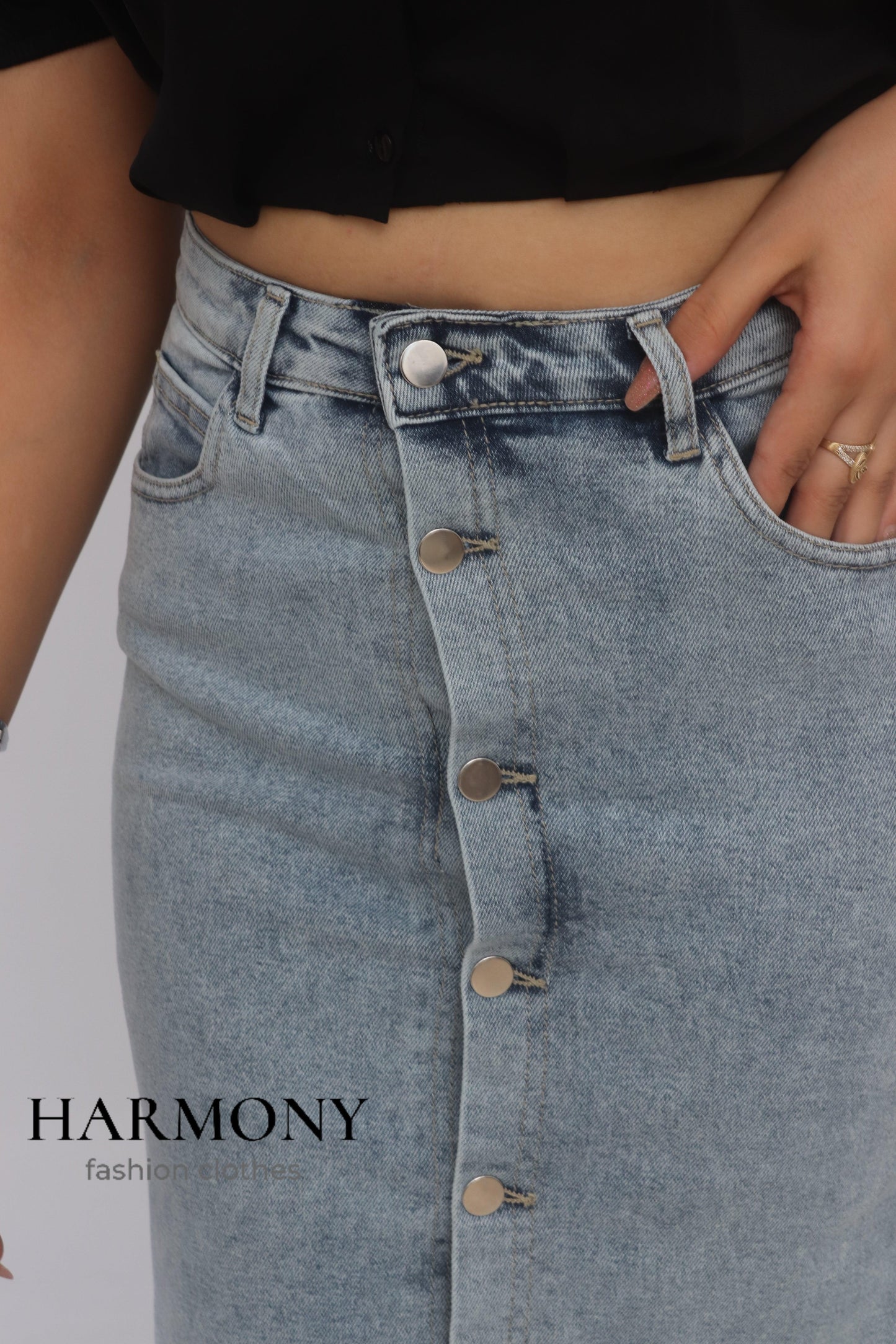 Jupe jeans ( code 1 ) - HARMONY fashion clothes