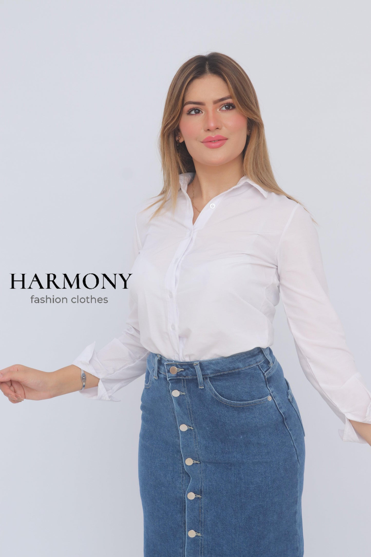 Jupe jeans ( code 3 ) - HARMONY fashion clothes