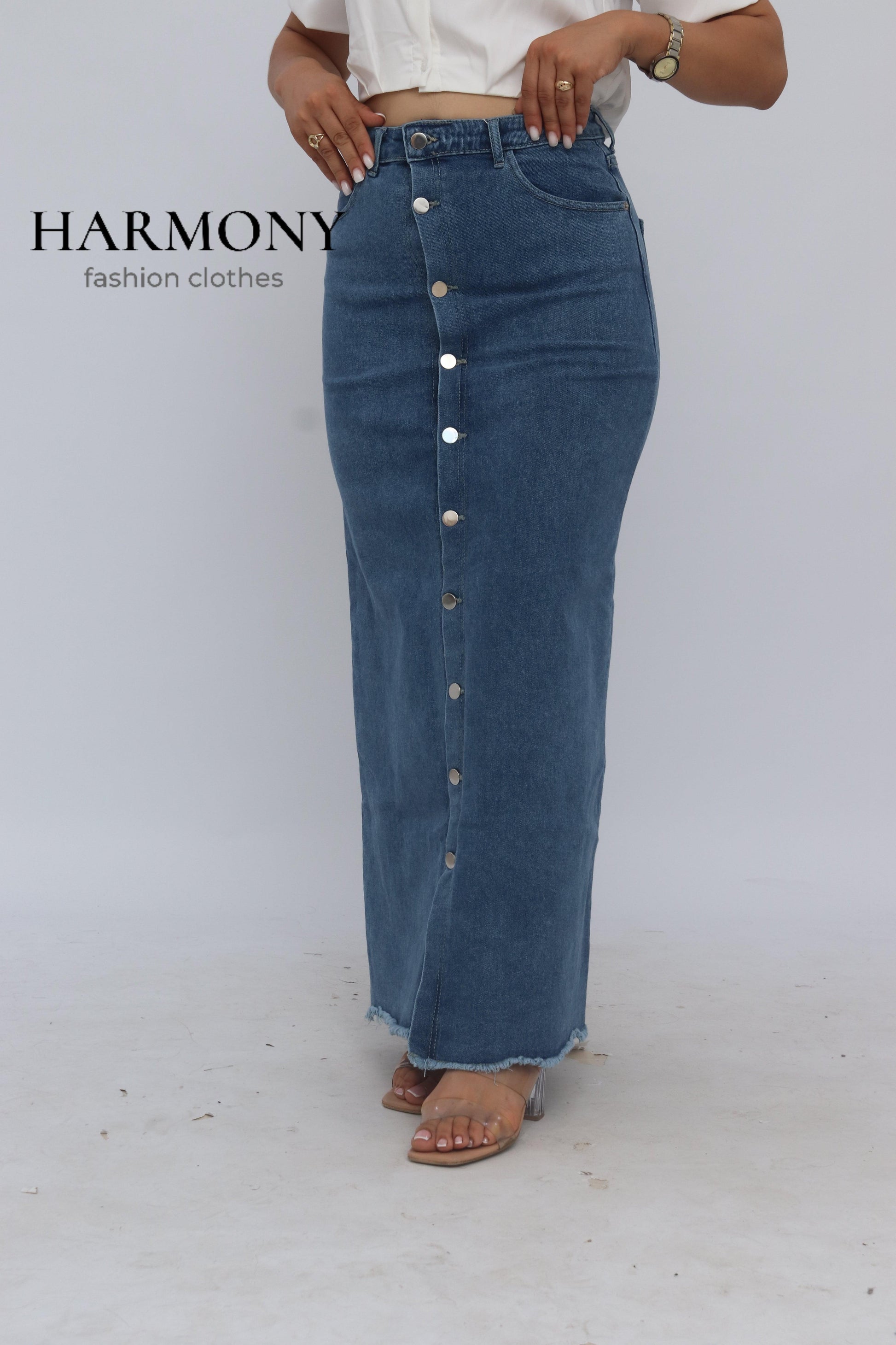 Jupe jeans ( code 2 ) - HARMONY fashion clothes