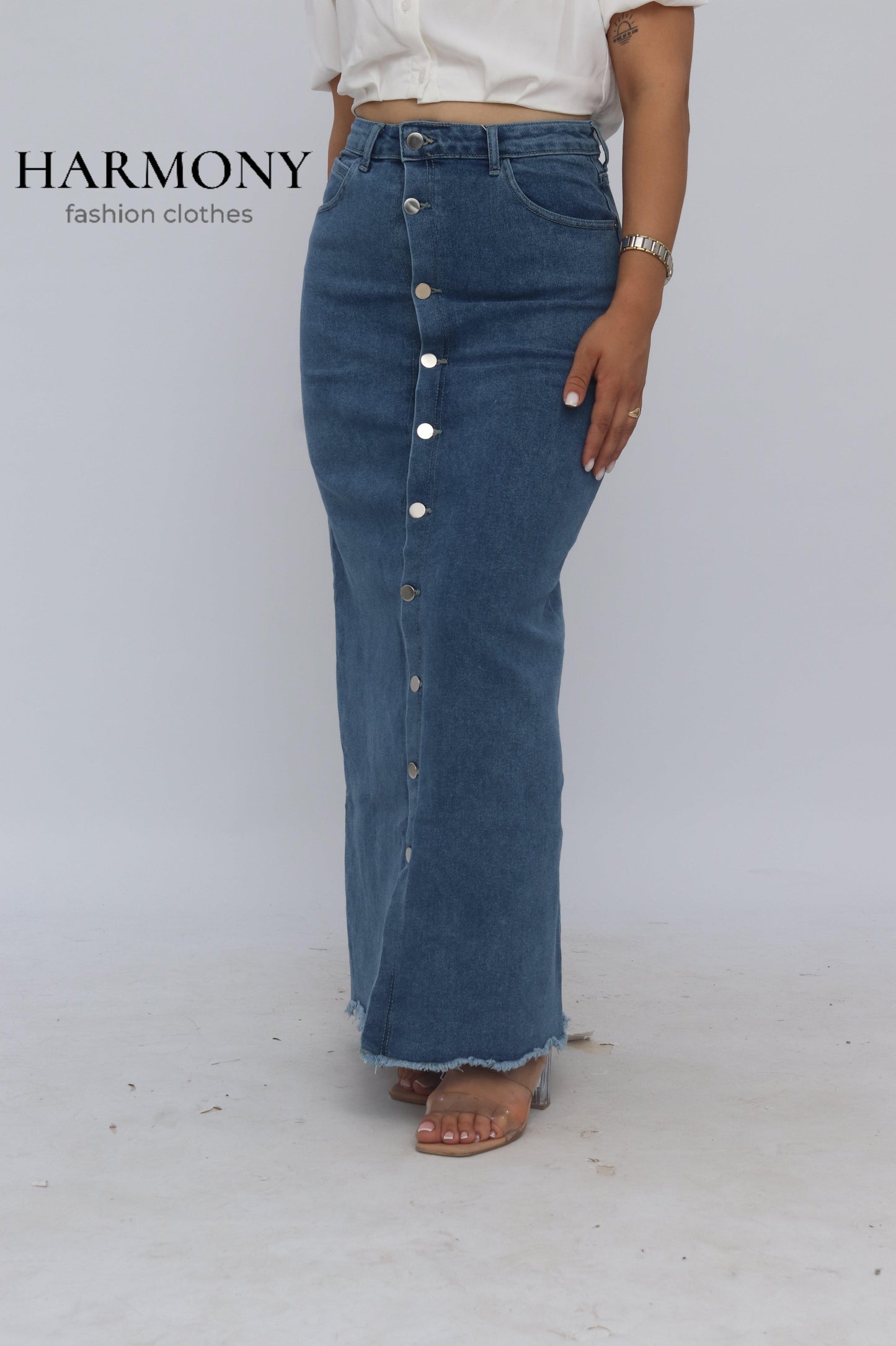 Jupe jeans ( code 2 ) - HARMONY fashion clothes