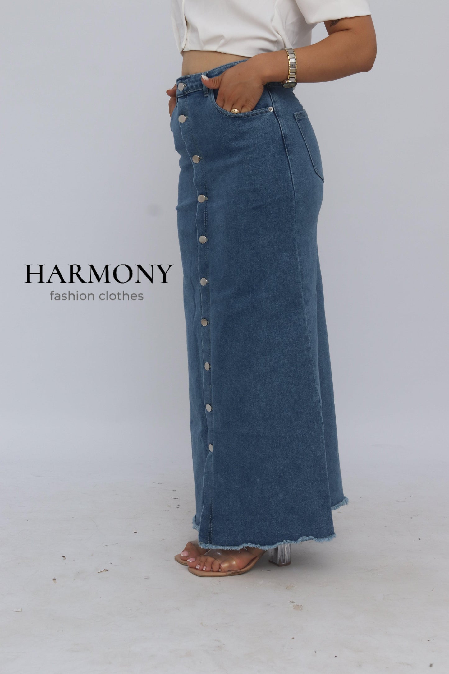 Jupe jeans ( code 2 ) - HARMONY fashion clothes