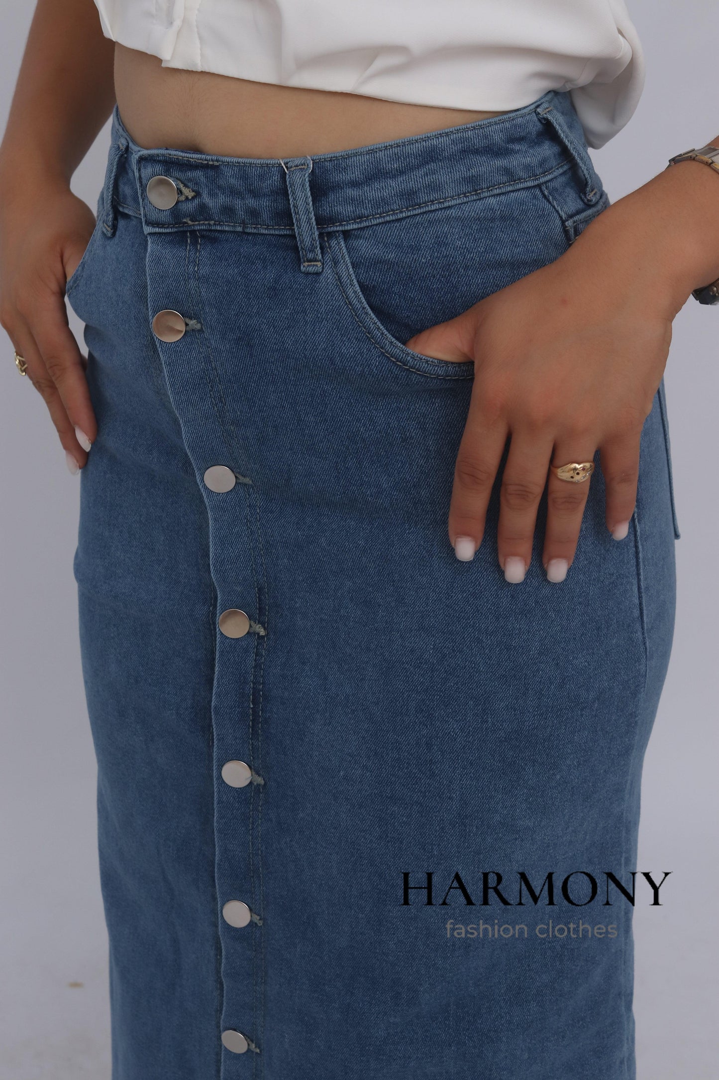 Jupe jeans ( code 2 ) - HARMONY fashion clothes