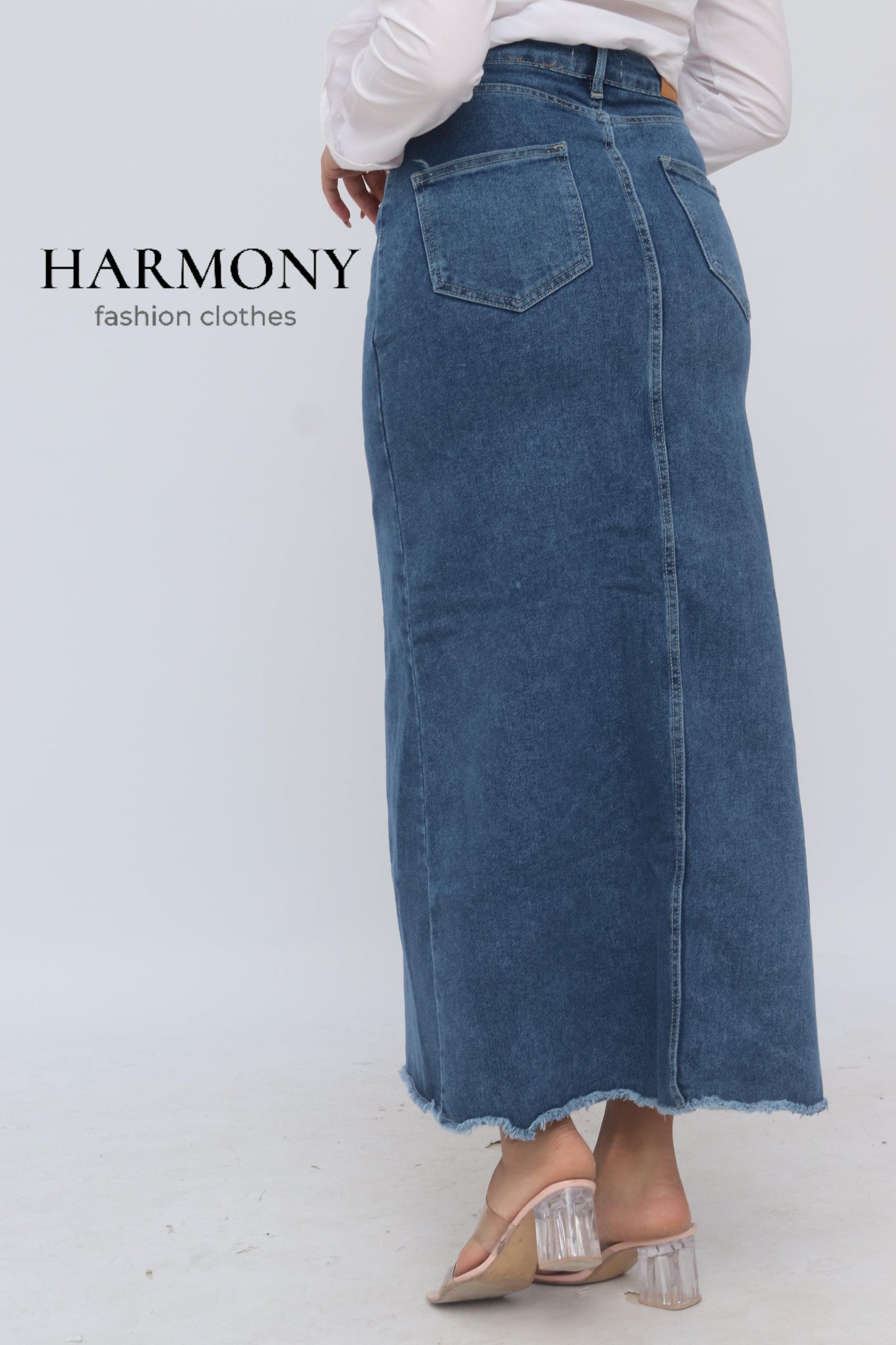 Jupe jeans ( code 3 ) - HARMONY fashion clothes