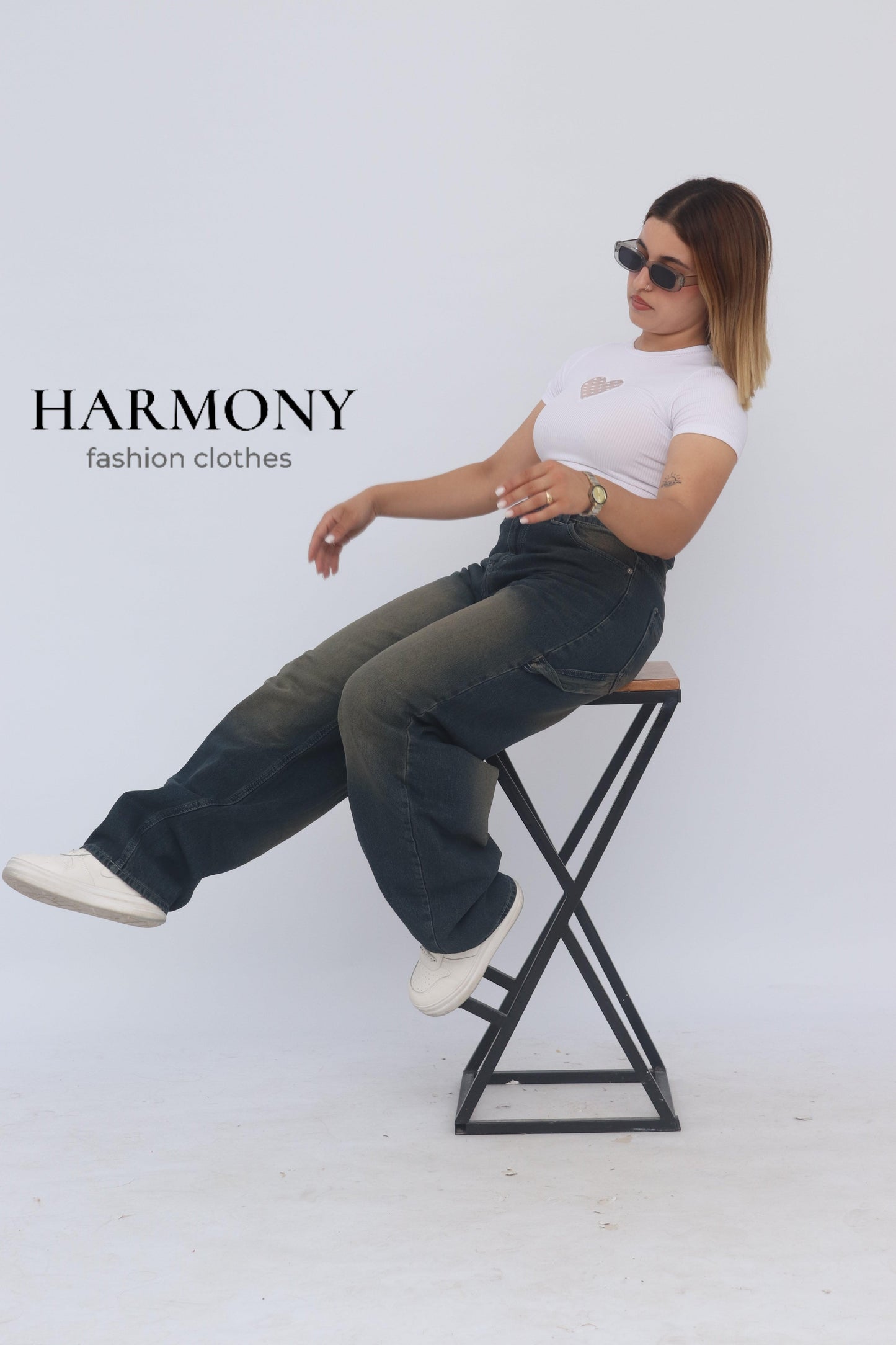 Baggy carpenter jeans ( code 4 ) - HARMONY fashion clothes