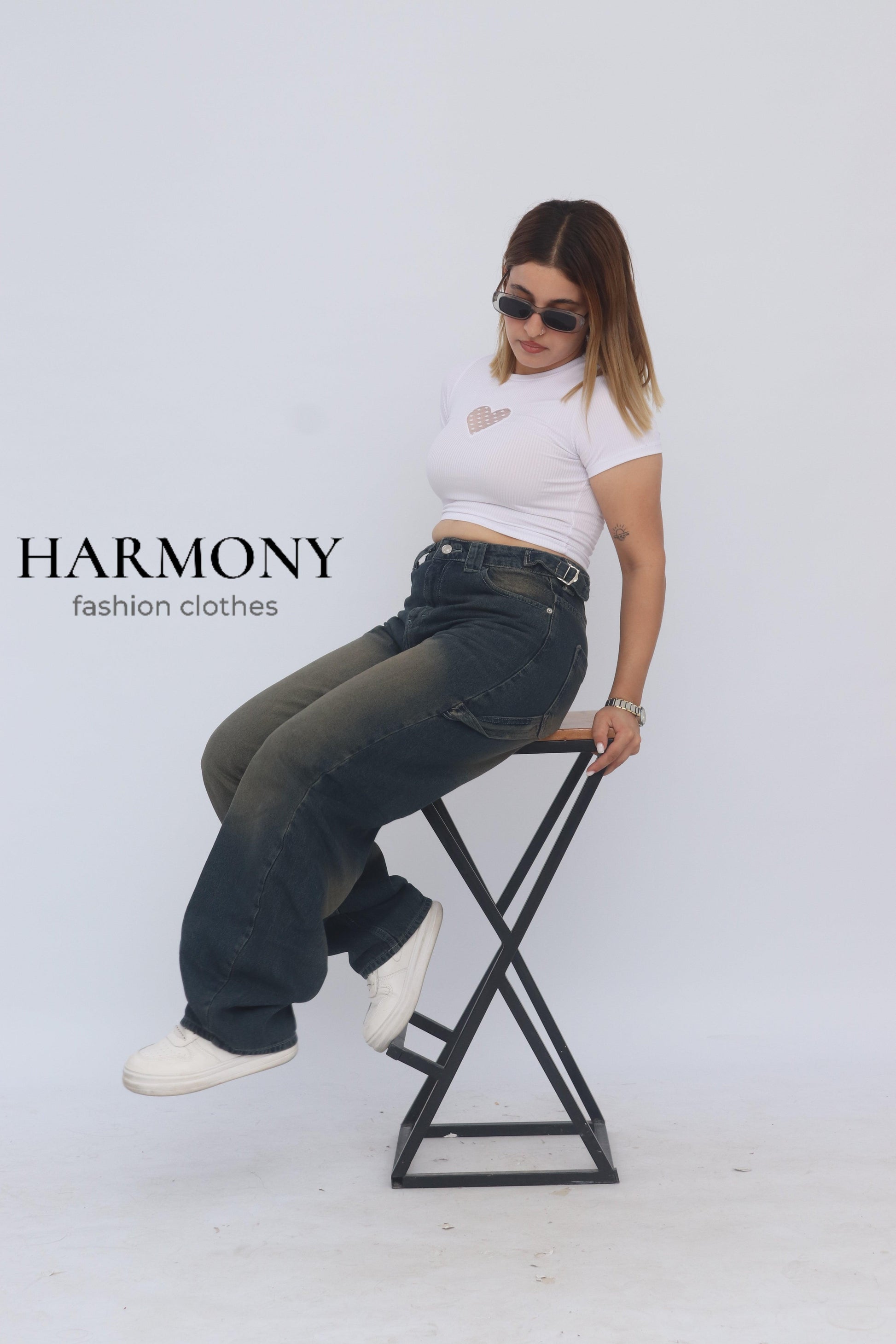 Baggy carpenter jeans ( code 4 ) - HARMONY fashion clothes