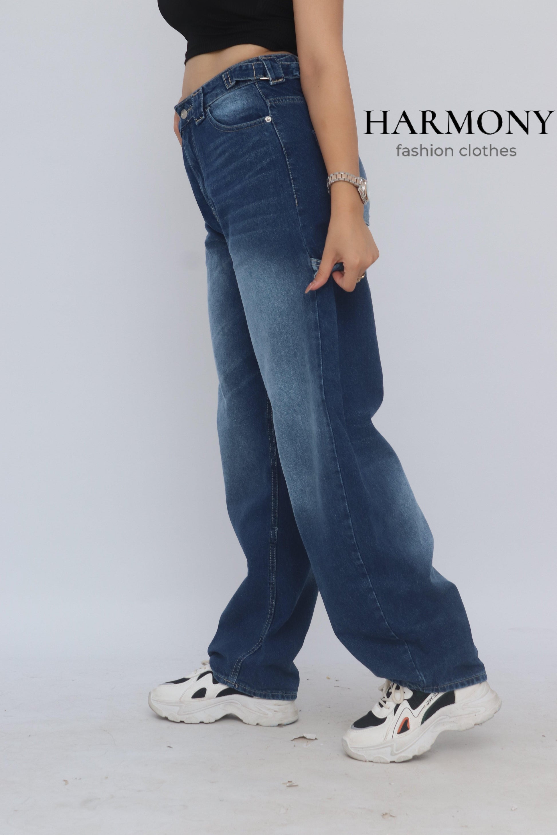 Baggy carpenter jeans ( code 3 ) - HARMONY fashion clothes