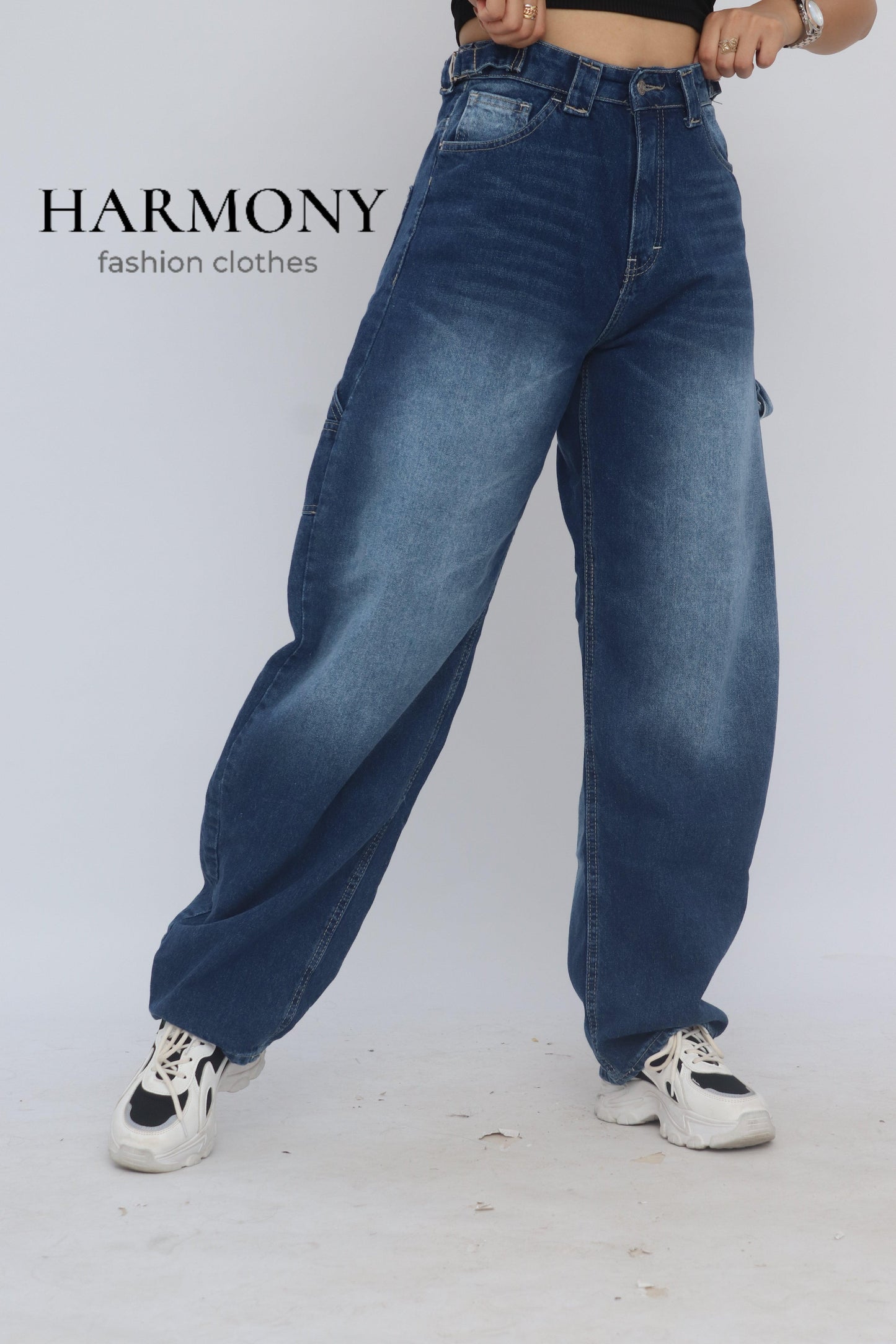 Baggy carpenter jeans ( code 3 ) - HARMONY fashion clothes