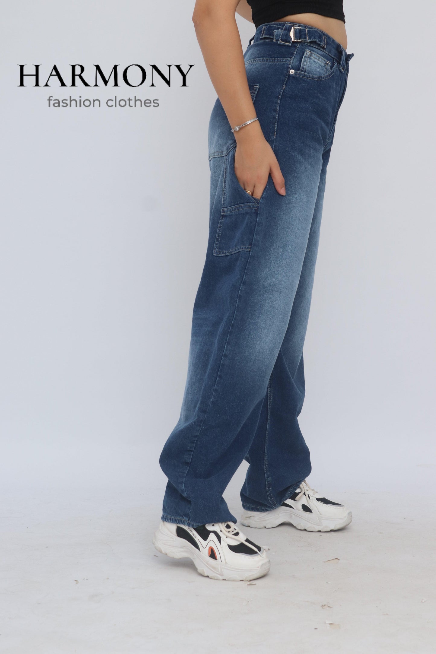 Baggy carpenter jeans ( code 3 ) - HARMONY fashion clothes